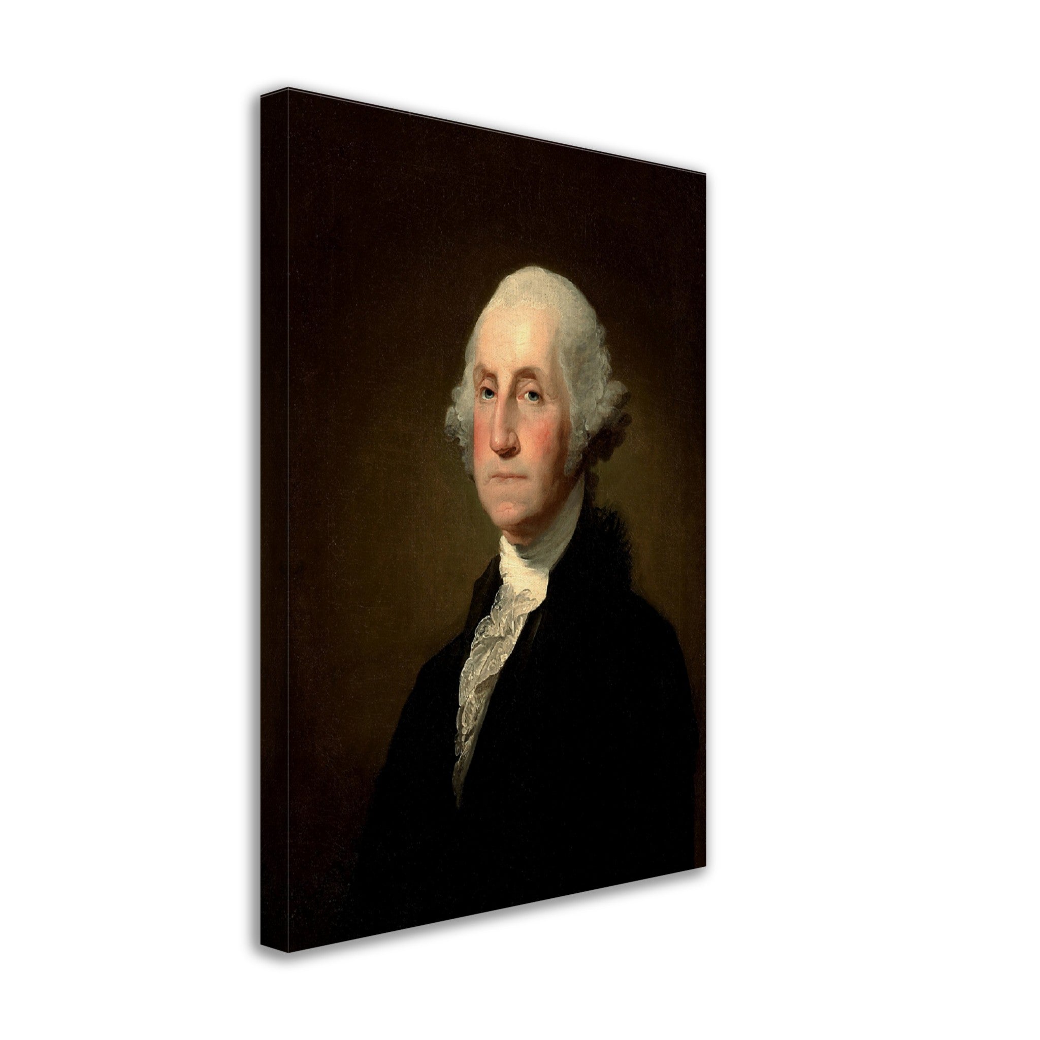 George Washington Canvas, 1st President Of Usa, Vintage Portrait - George Washington Canvas Print, Founding Father - WallArtPrints4U