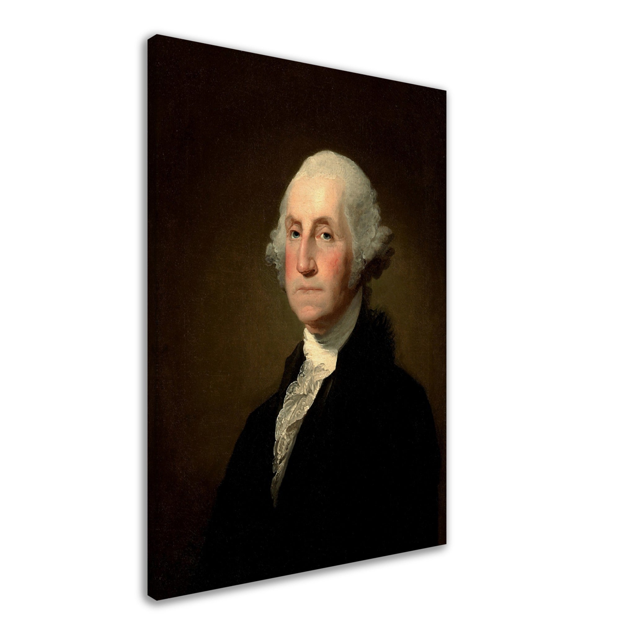 George Washington Canvas, 1st President Of Usa, Vintage Portrait - George Washington Canvas Print, Founding Father - WallArtPrints4U