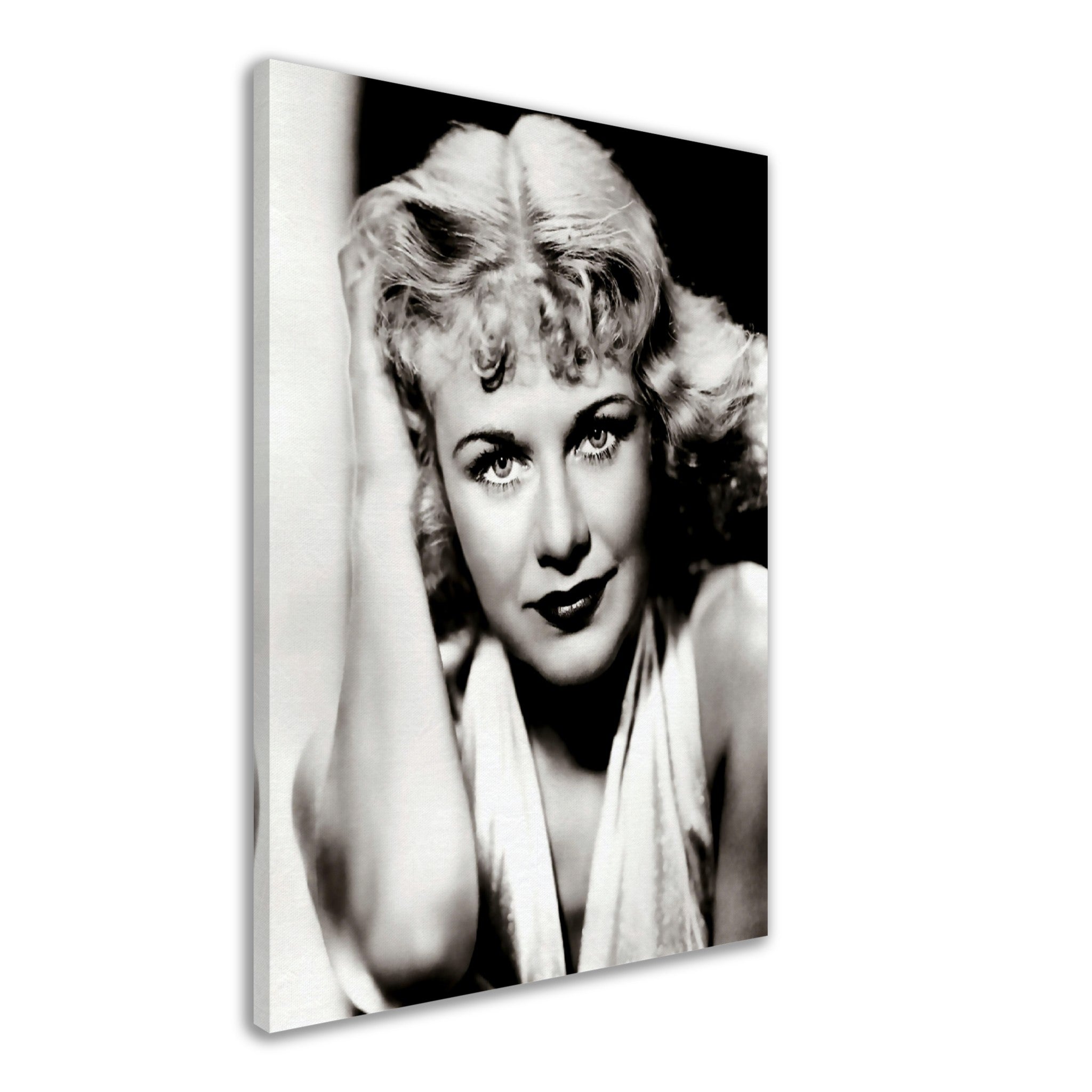 Ginger Rogers Canvas, Vintage Photo - Iconic Ginger Rogers Canvas Print - Hollywood Silver Screen Star - WallArtPrints4U