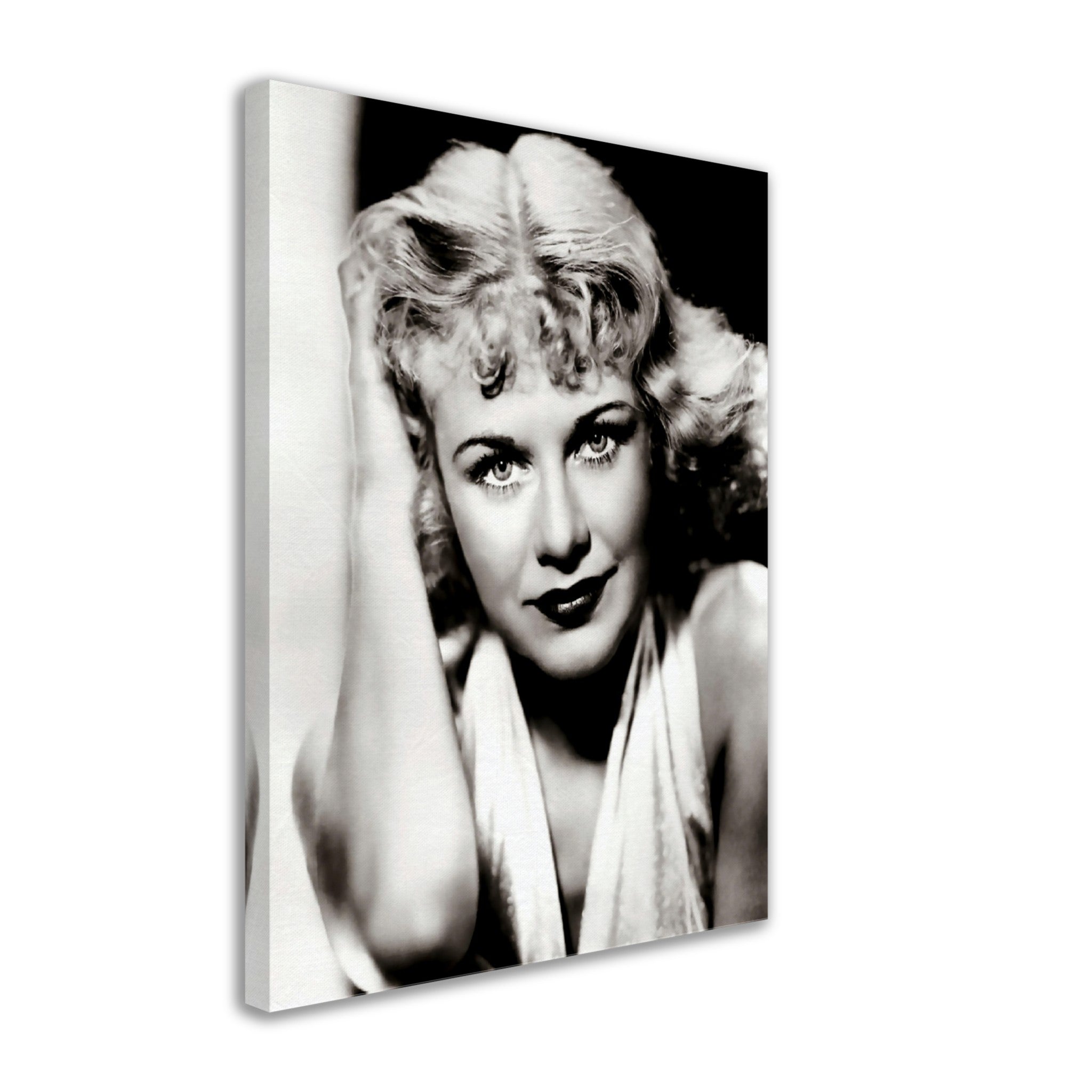 Ginger Rogers Canvas, Vintage Photo - Iconic Ginger Rogers Canvas Print - Hollywood Silver Screen Star - WallArtPrints4U