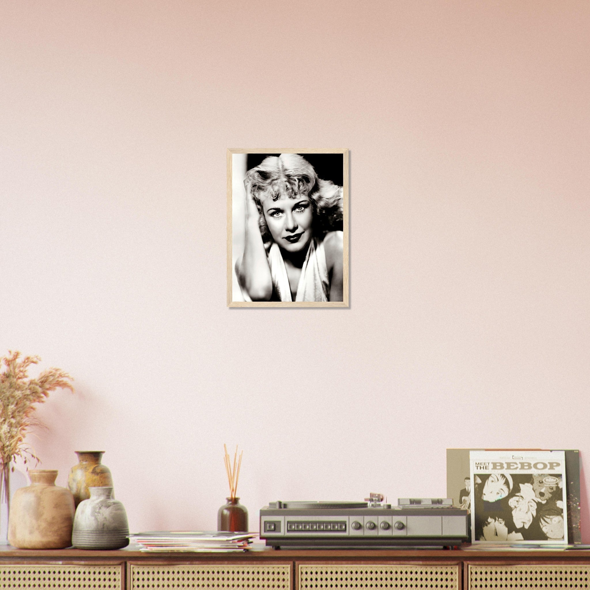 Ginger Rogers Framed, Vintage Photo - Iconic Ginger Rogers Framed Print - Hollywood Silver Screen Star - WallArtPrints4U