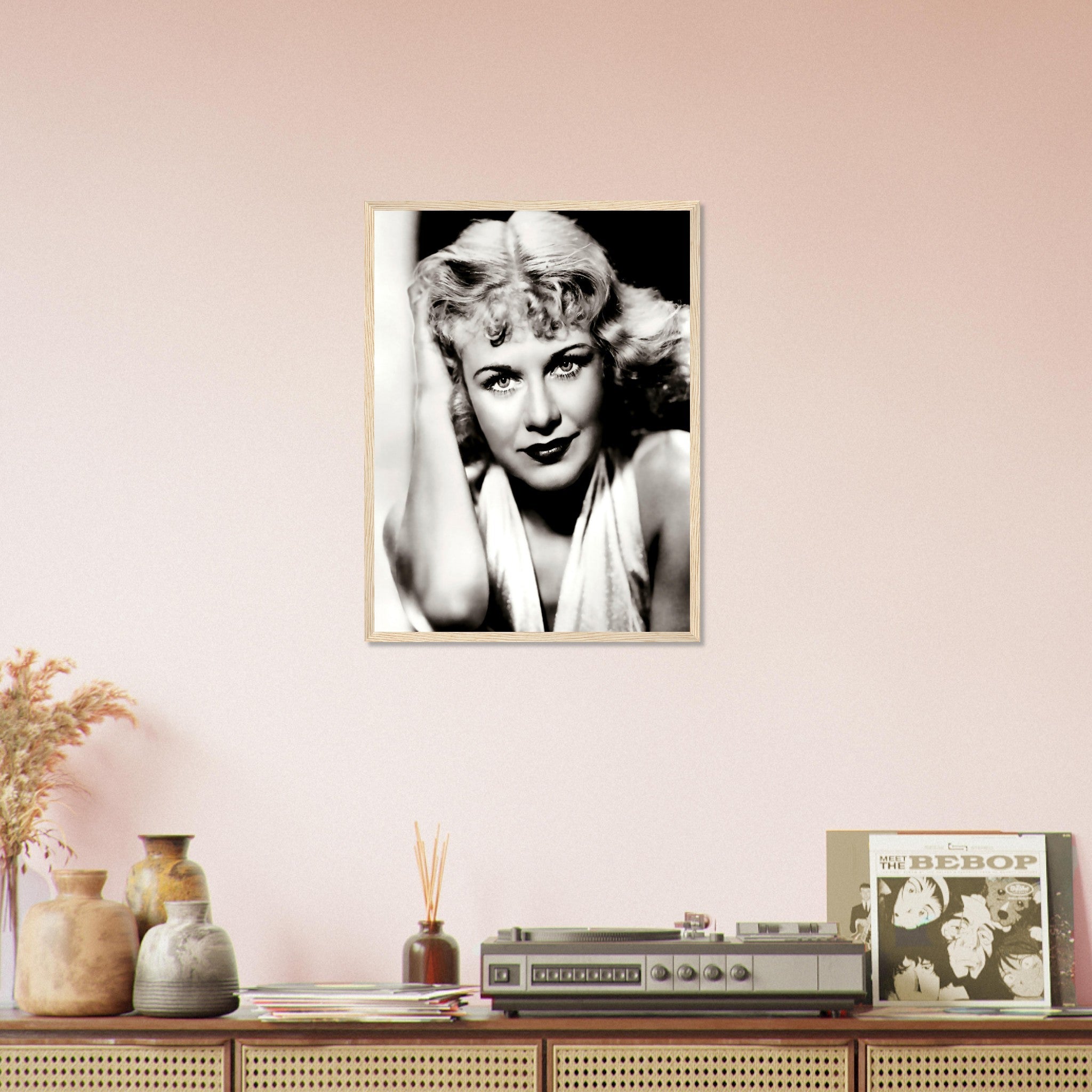 Ginger Rogers Framed, Vintage Photo - Iconic Ginger Rogers Framed Print - Hollywood Silver Screen Star - WallArtPrints4U