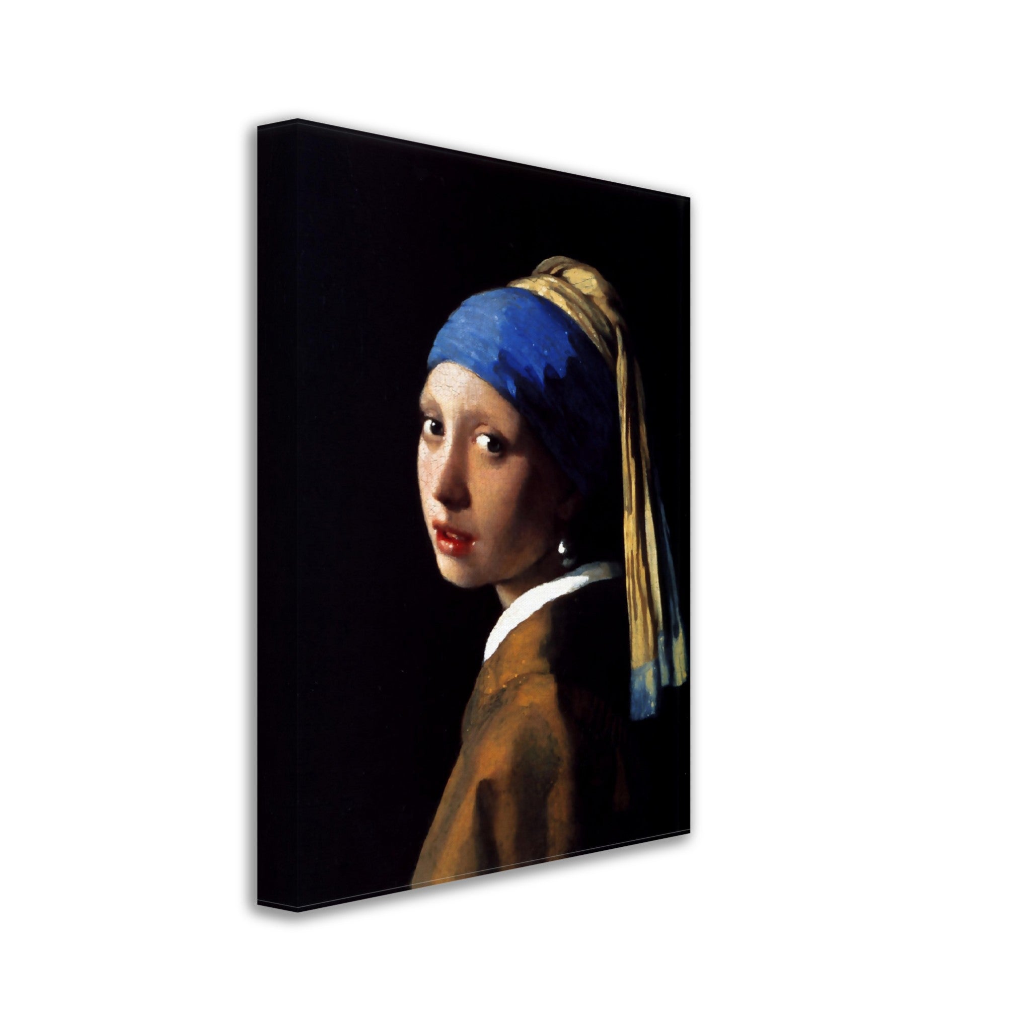 Girl With A Pearl Earring Canvas Print, Johannes Vermeer Vintage Masterpiece - Girl With A Pearl Earring Canvas - WallArtPrints4U