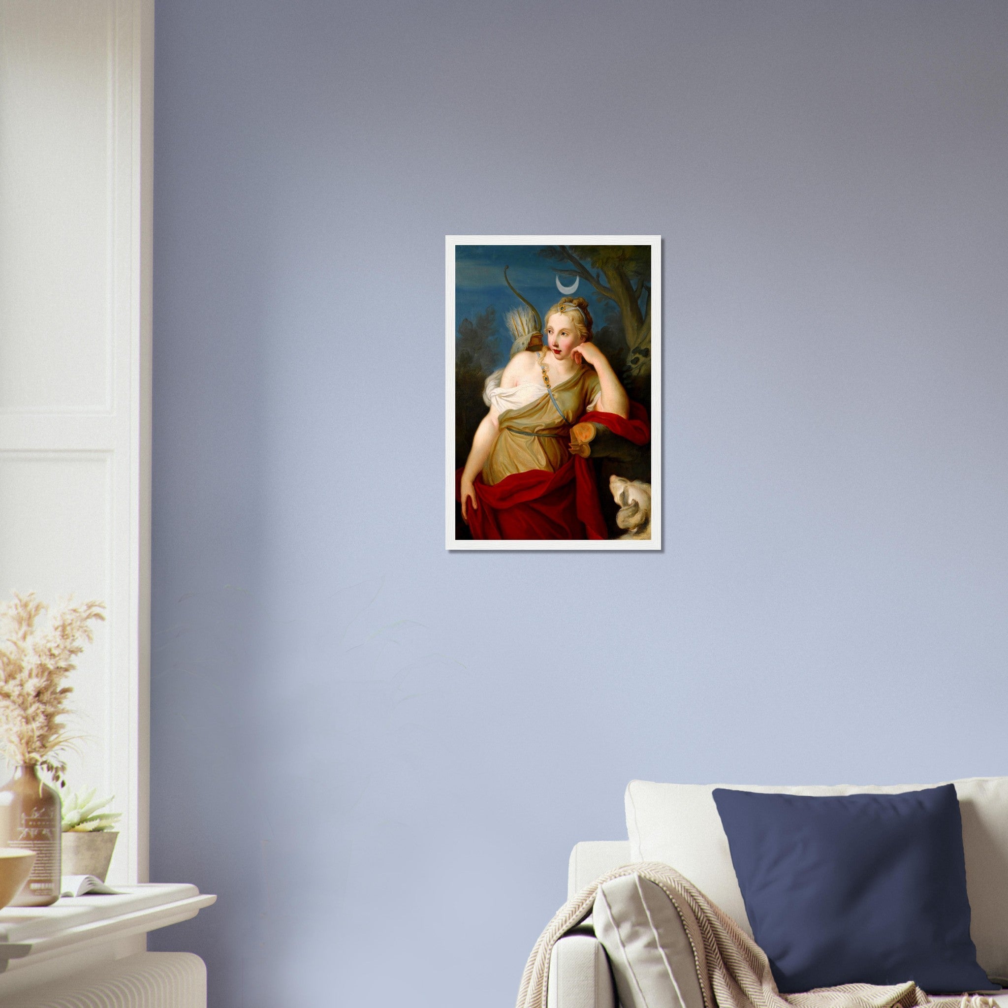 Goddess Diana Framed, Goddess Artemis Framed Print, Goddess Of The Moon And Hunt - WallArtPrints4U