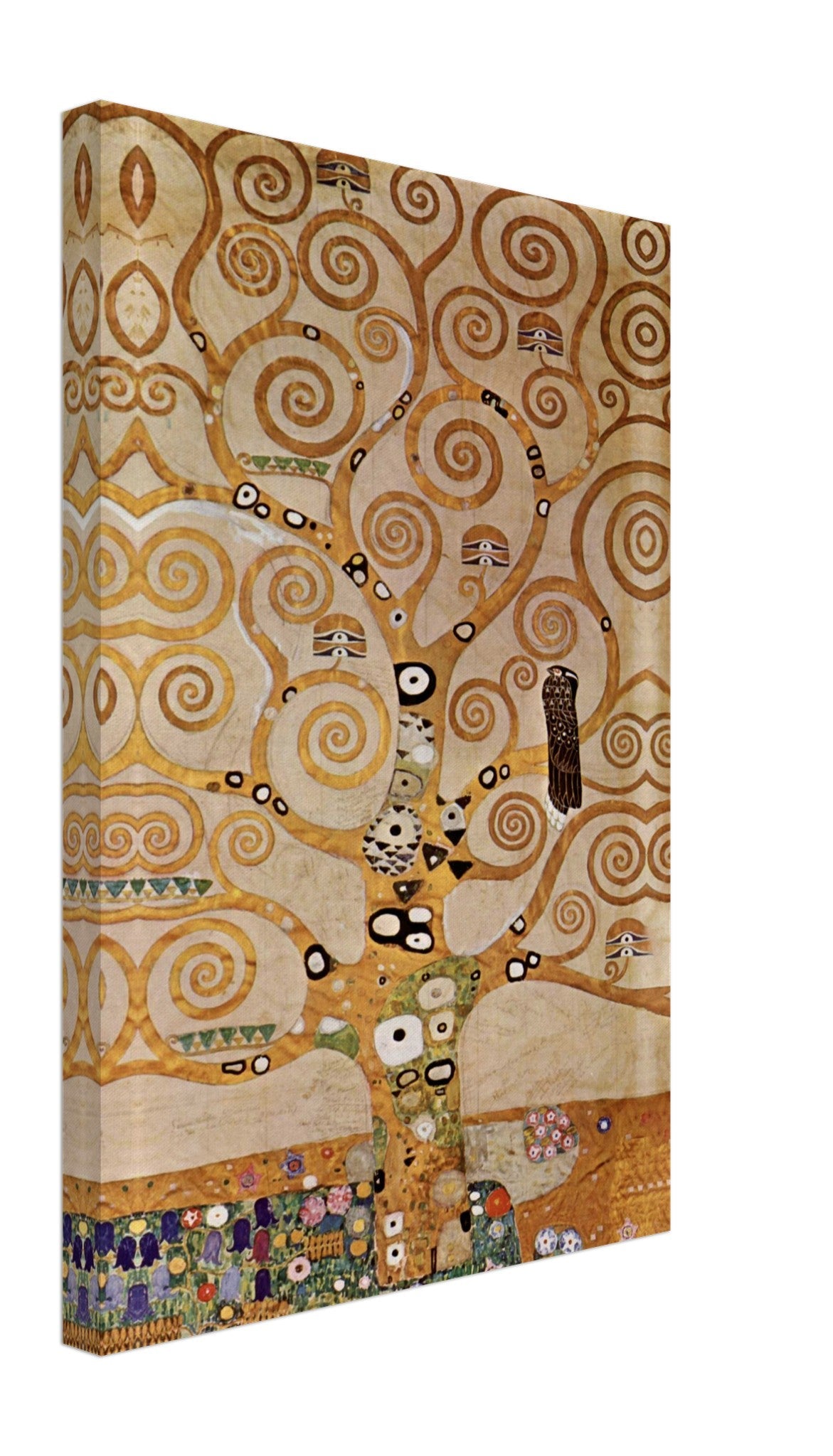 Gustav Klimt Canvas Print Tree Of Life Canvas - WallArtPrints4U