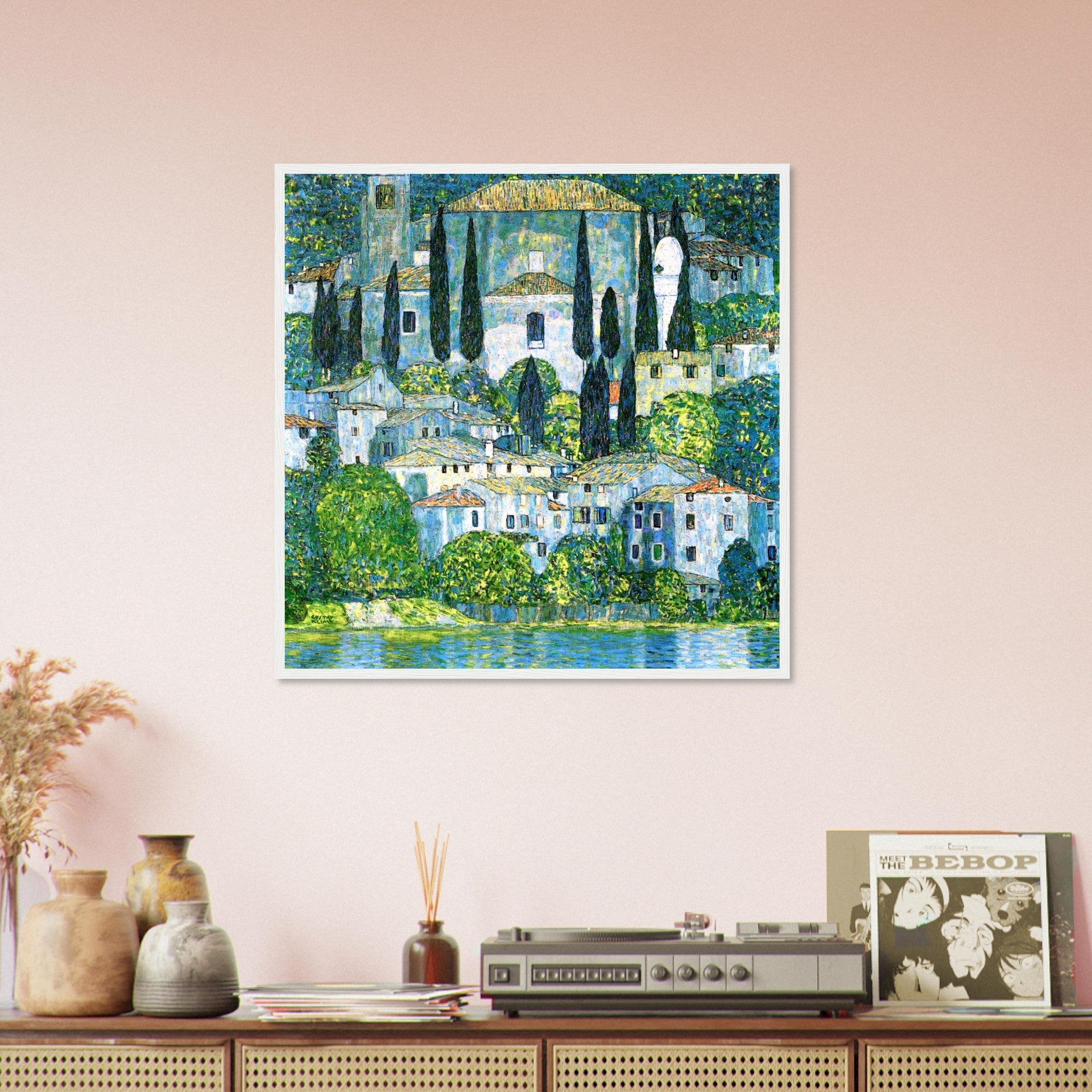 Gustav Klimt Framed Church In Cassone Framed Print, Gustav Klimt - WallArtPrints4U