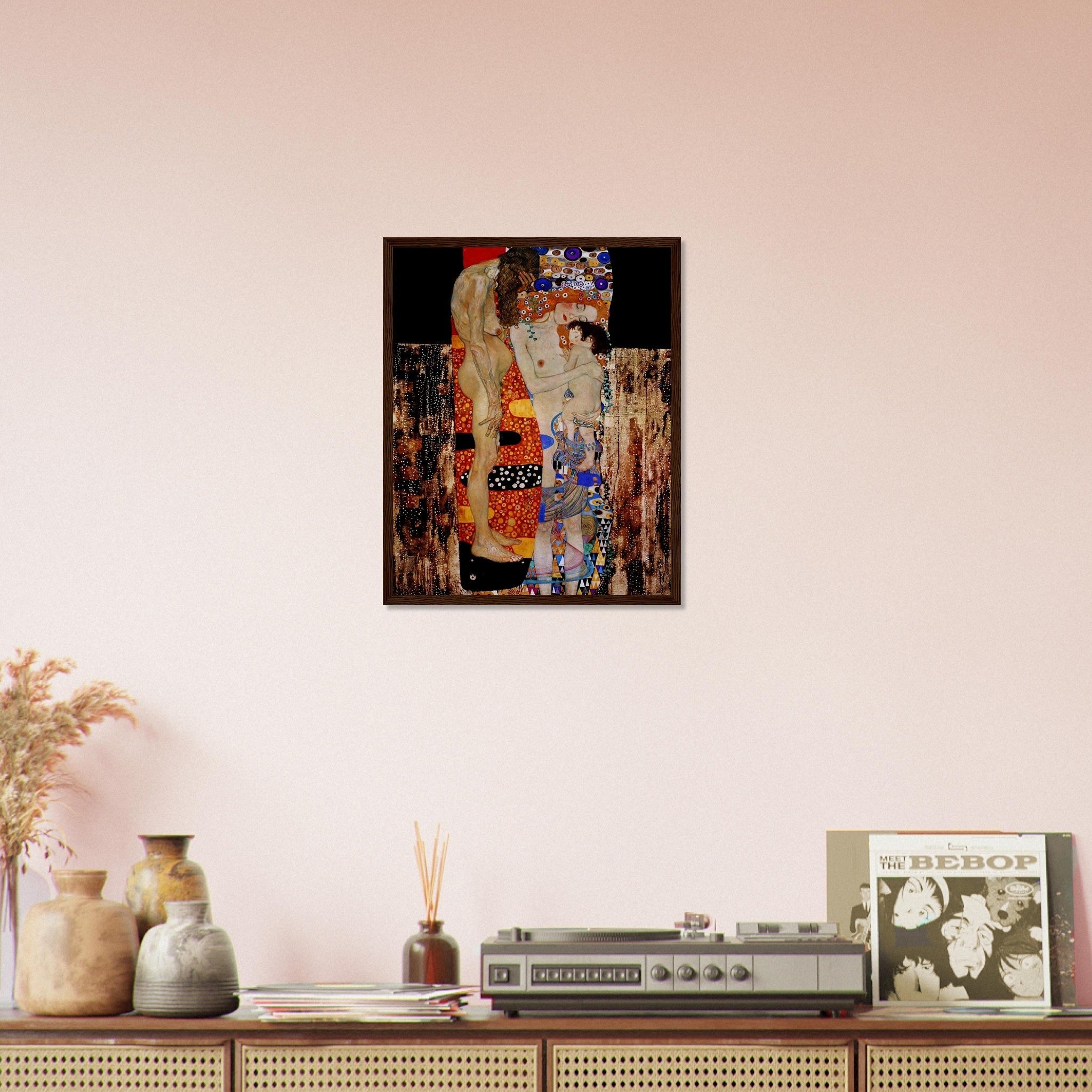 Gustav Klimt Framed Print, 3 Ages Of Women Gustav Klimt Print 1905 - WallArtPrints4U