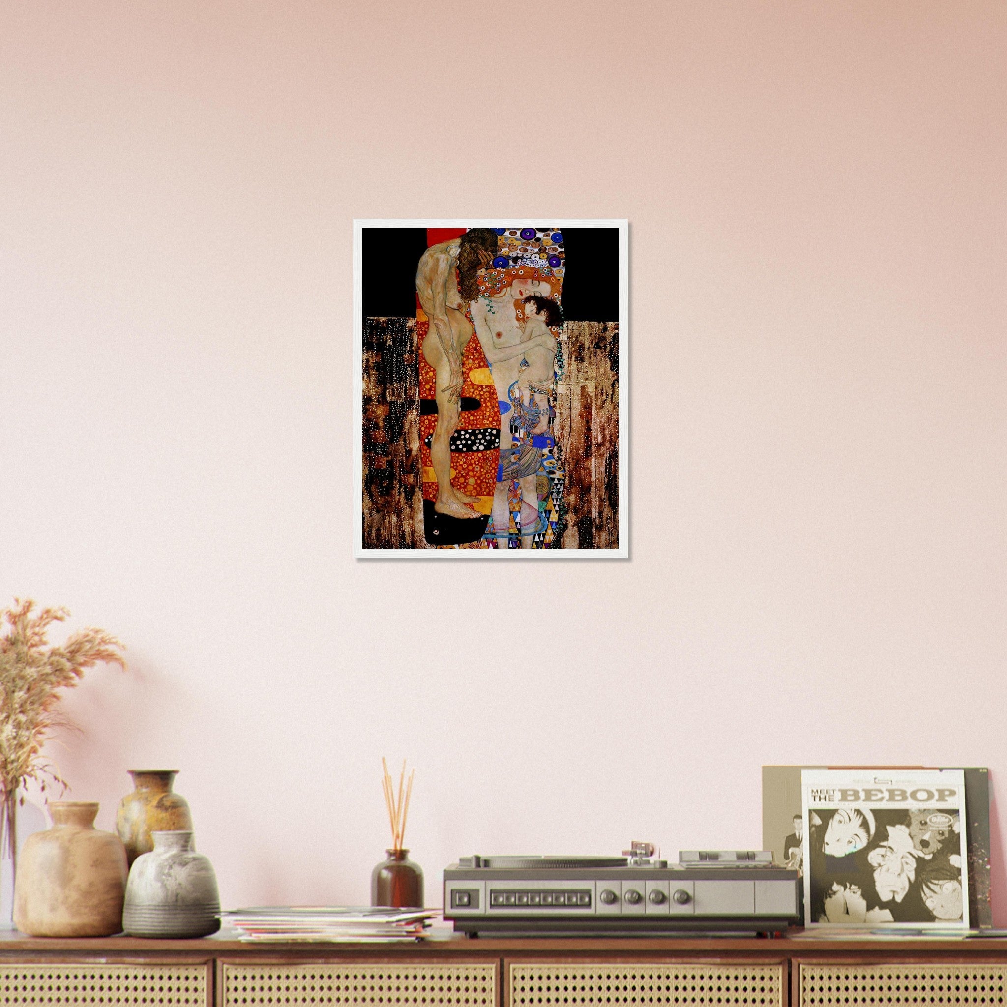 Gustav Klimt Framed Print, 3 Ages Of Women Gustav Klimt Print 1905 - WallArtPrints4U