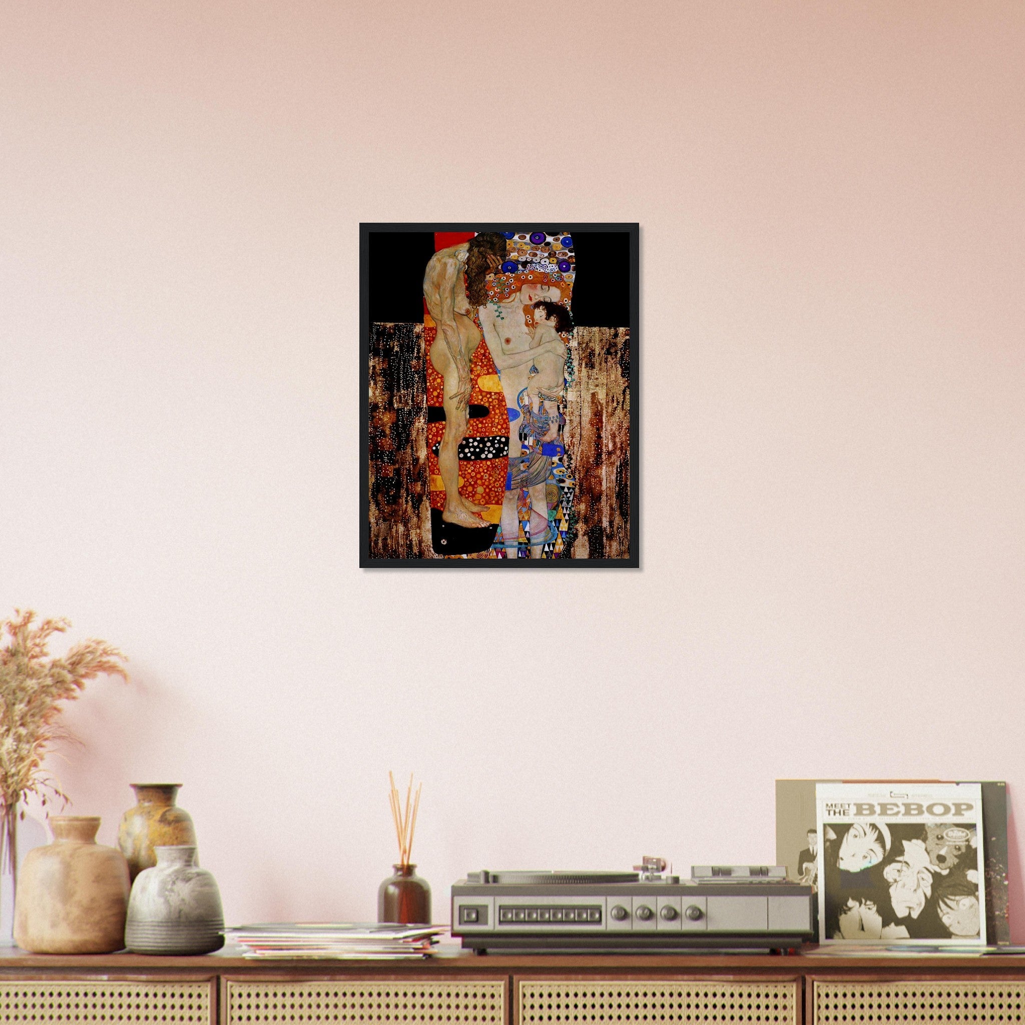 Gustav Klimt Framed Print, 3 Ages Of Women Gustav Klimt Print 1905 - WallArtPrints4U