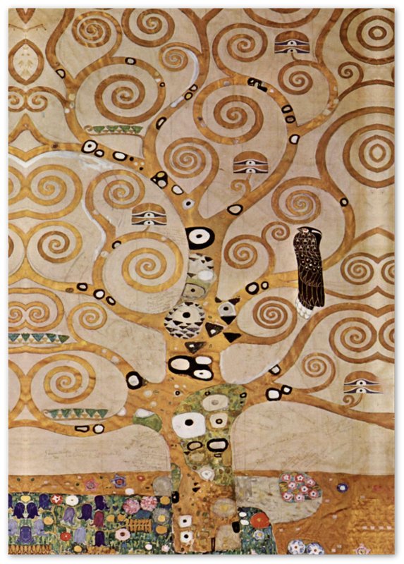 Gustav Klimt Poster Print Tree Of Life Poster - WallArtPrints4U