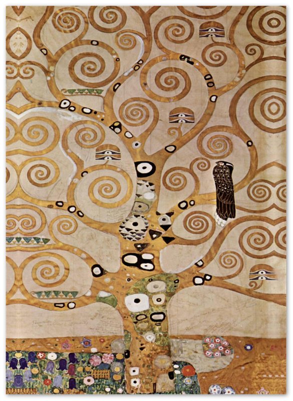 Gustav Klimt Poster Print Tree Of Life Poster - WallArtPrints4U