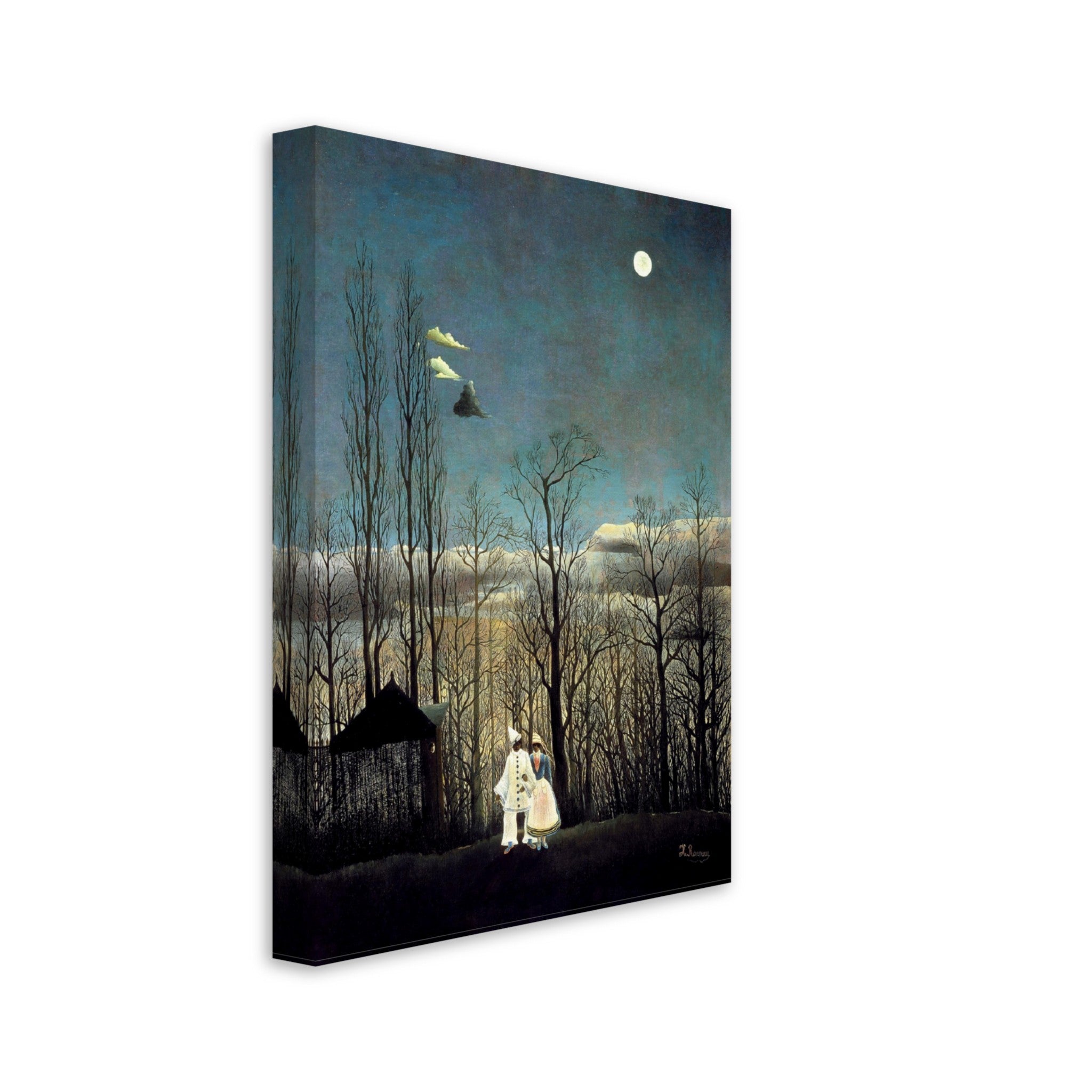 Henri Rousseau Canvas Carnival Evening Famous Painting Canvas 1886 - WallArtPrints4U