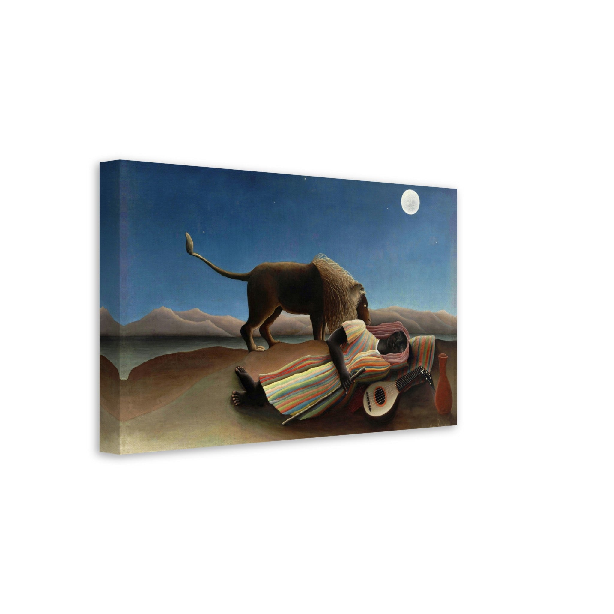 Henri Rousseau Canvas The Sleeping Gypsy Canvas Print Canvas 1897 - WallArtPrints4U
