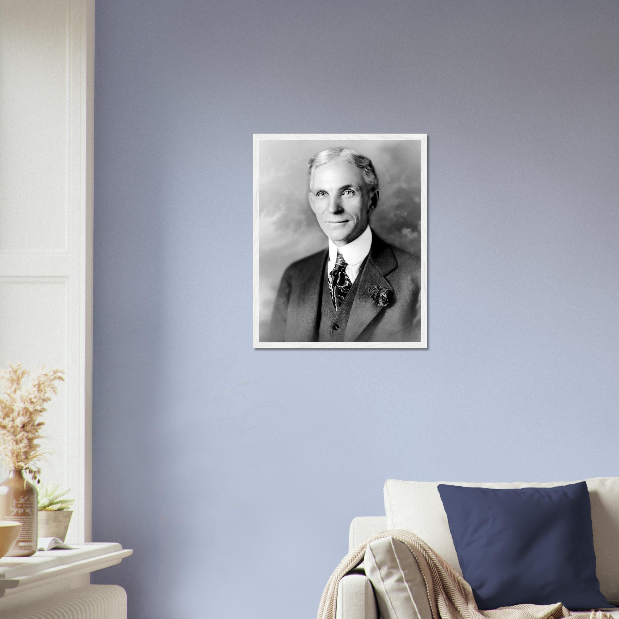 Henry Ford Framed, Ford Motor Company Founder, Vintage Photo - Iconic Henry Ford Framed Print - Business Legend - WallArtPrints4U