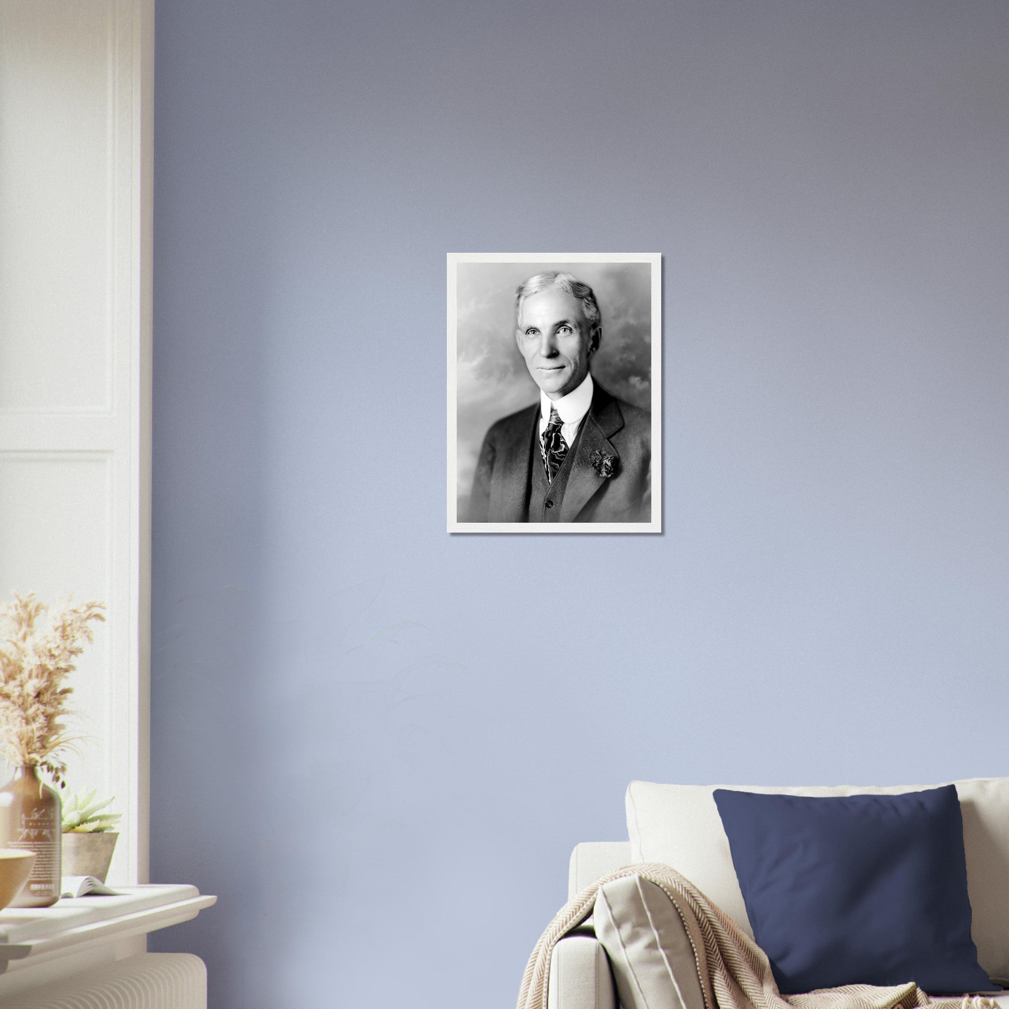 Henry Ford Framed, Ford Motor Company Founder, Vintage Photo - Iconic Henry Ford Framed Print - Business Legend - WallArtPrints4U