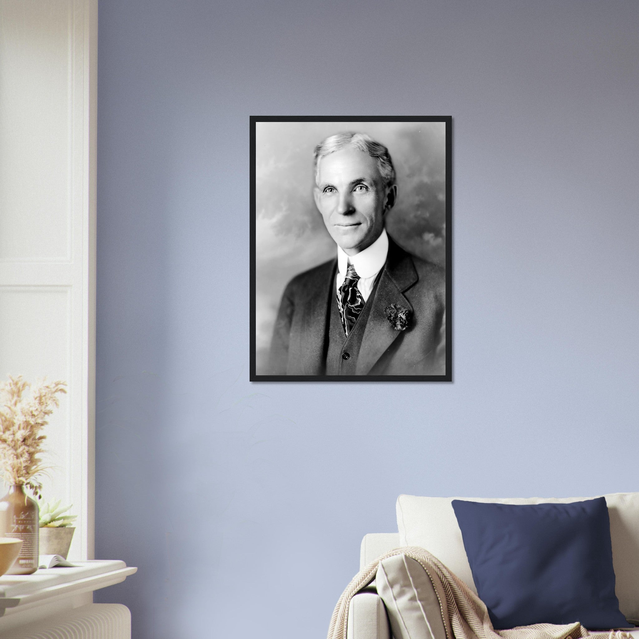 Henry Ford Framed, Ford Motor Company Founder, Vintage Photo - Iconic Henry Ford Framed Print - Business Legend - WallArtPrints4U
