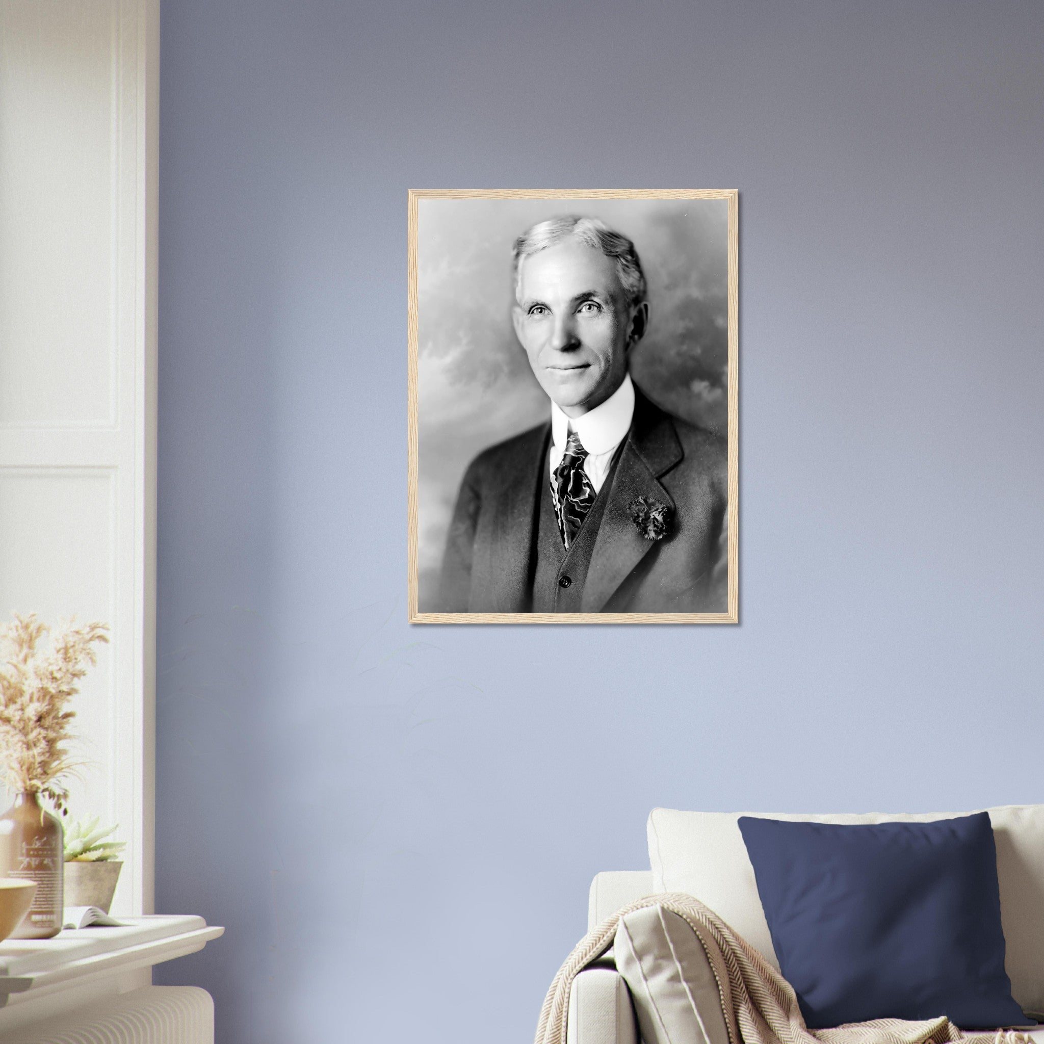 Henry Ford Framed, Ford Motor Company Founder, Vintage Photo - Iconic Henry Ford Framed Print - Business Legend - WallArtPrints4U