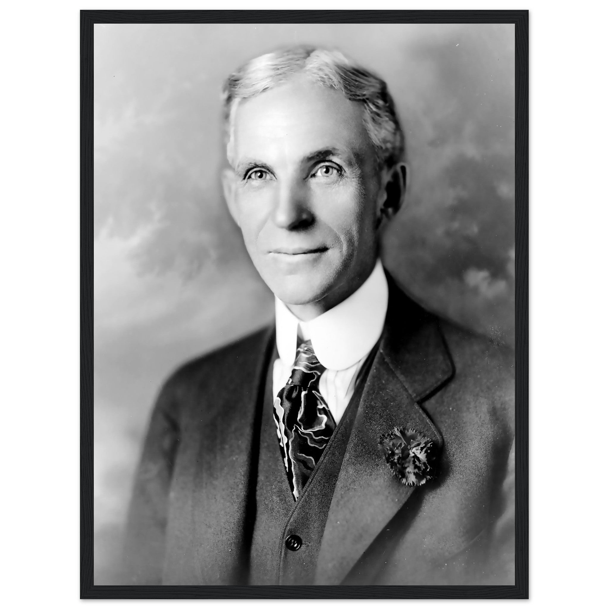 Henry Ford Framed, Ford Motor Company Founder, Vintage Photo - Iconic Henry Ford Framed Print - Business Legend - WallArtPrints4U
