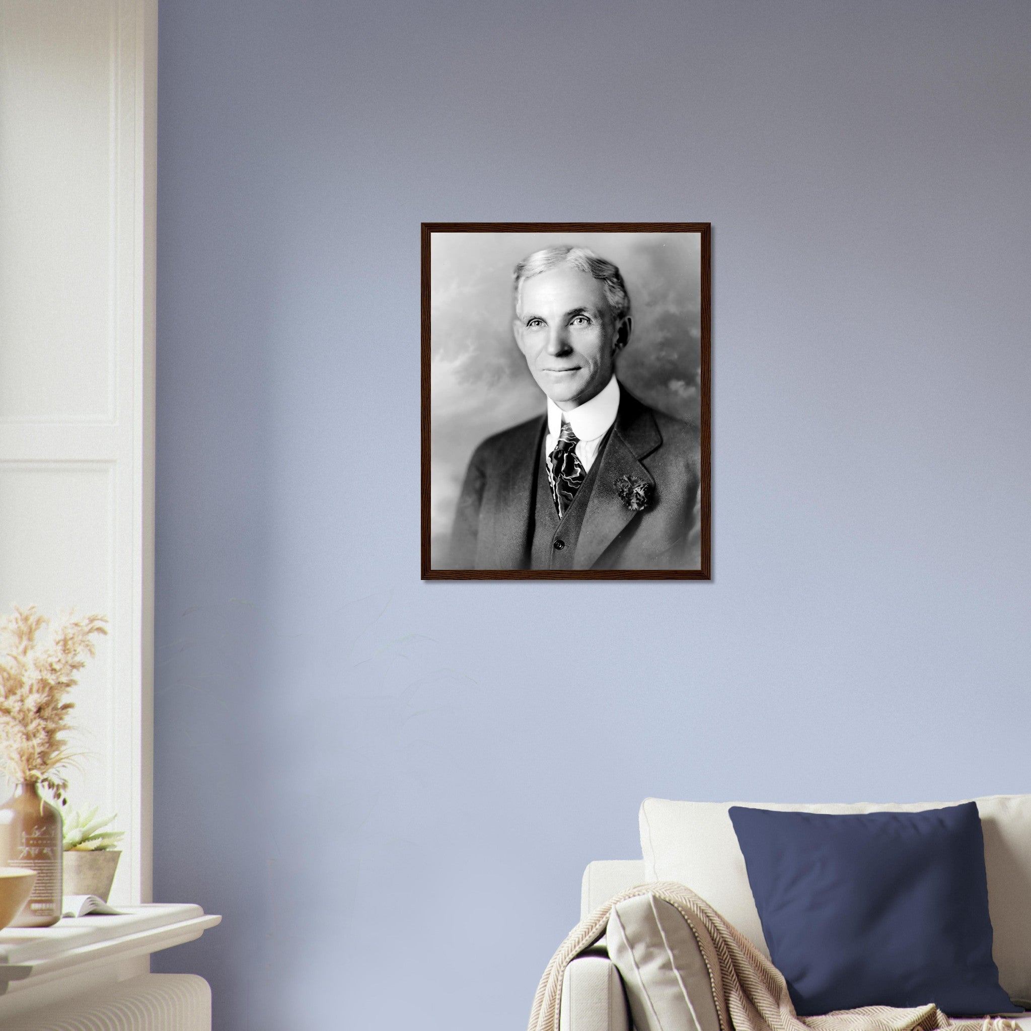 Henry Ford Framed, Ford Motor Company Founder, Vintage Photo - Iconic Henry Ford Framed Print - Business Legend - WallArtPrints4U