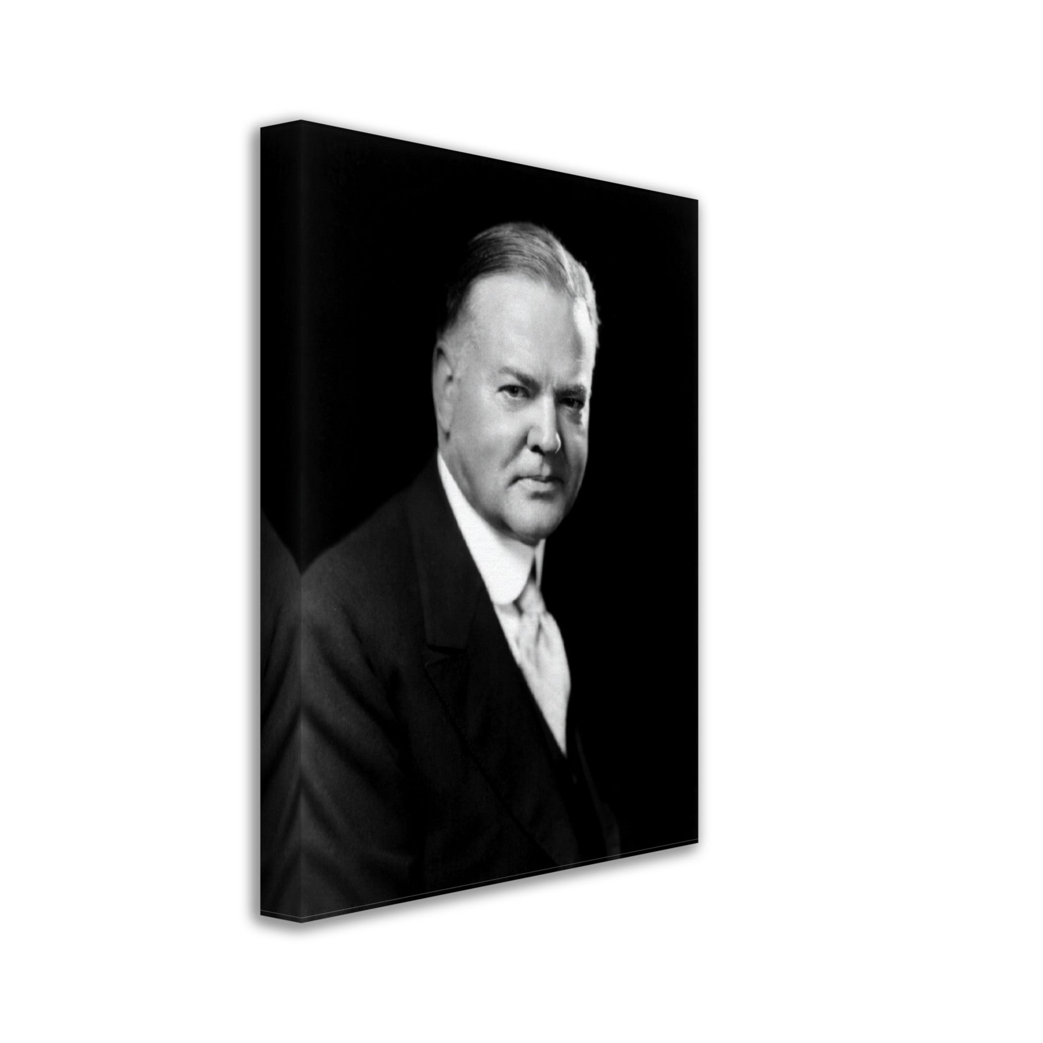 Herbert Hoover Canvas, 31st President Of These United States, Vintage Photo Portrait - Herbert Hoover Canvas Print - WallArtPrints4U