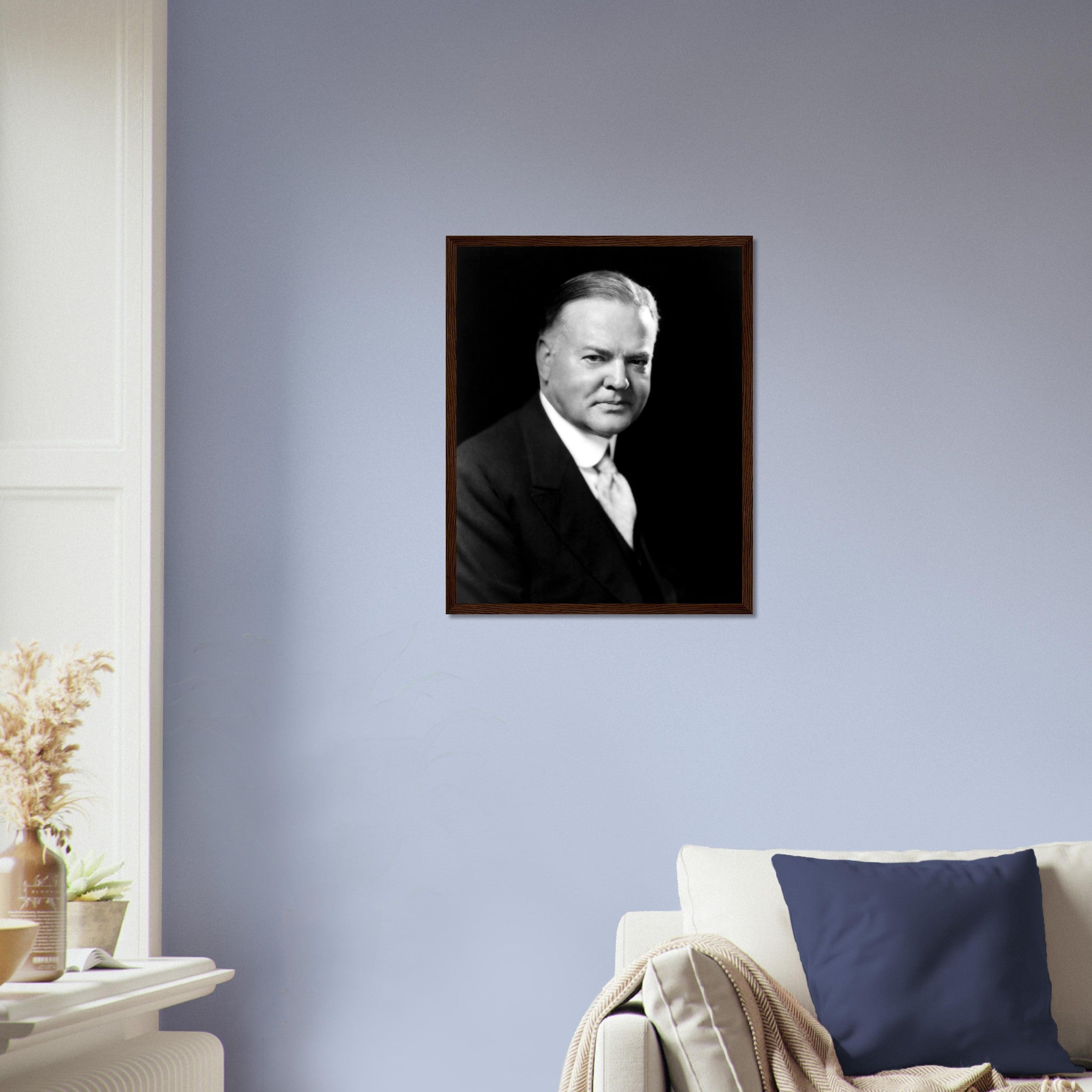 Herbert Hoover Framed, 31st President Of These United States, Vintage Photo Portrait - Herbert Hoover Framed Print - WallArtPrints4U