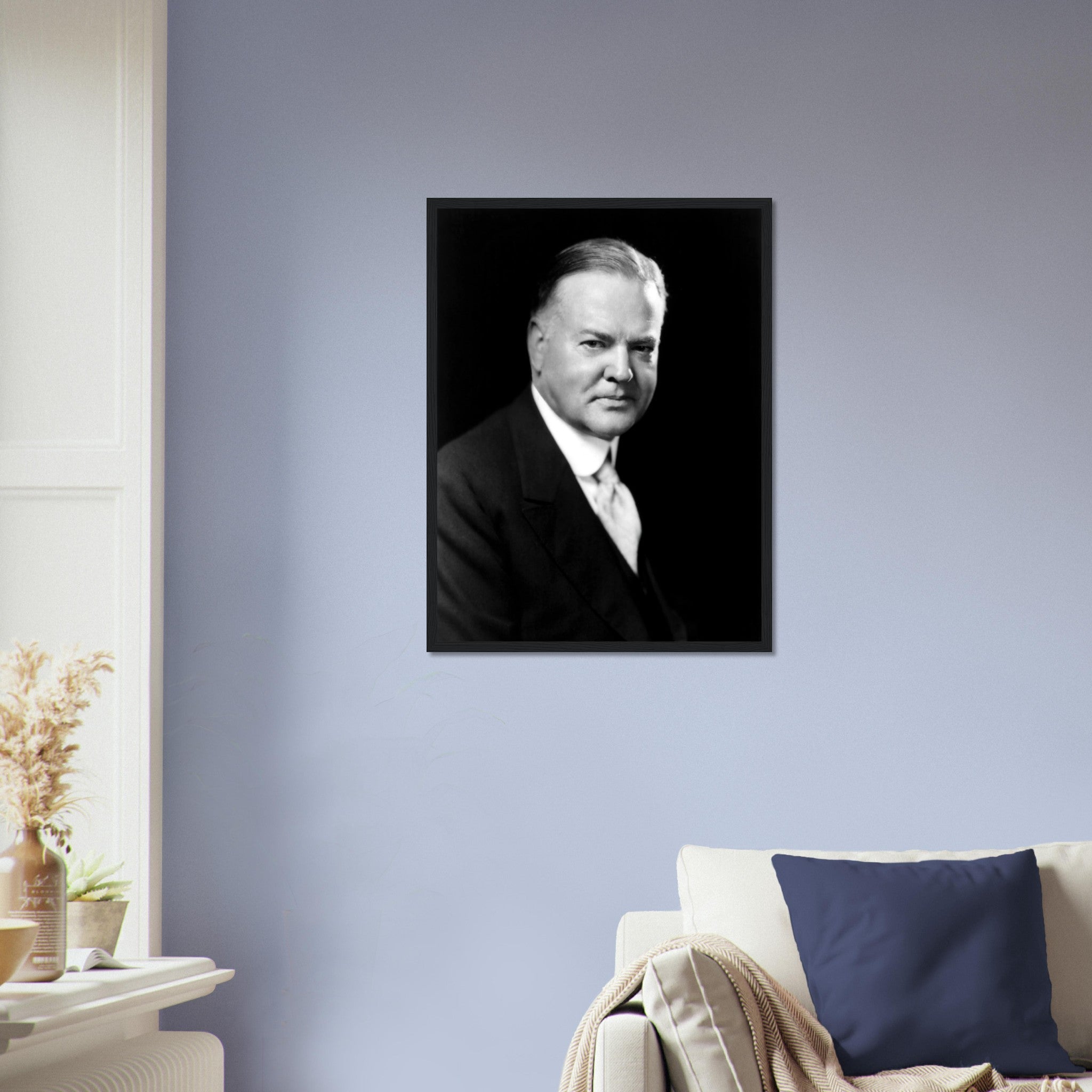 Herbert Hoover Framed, 31st President Of These United States, Vintage Photo Portrait - Herbert Hoover Framed Print - WallArtPrints4U