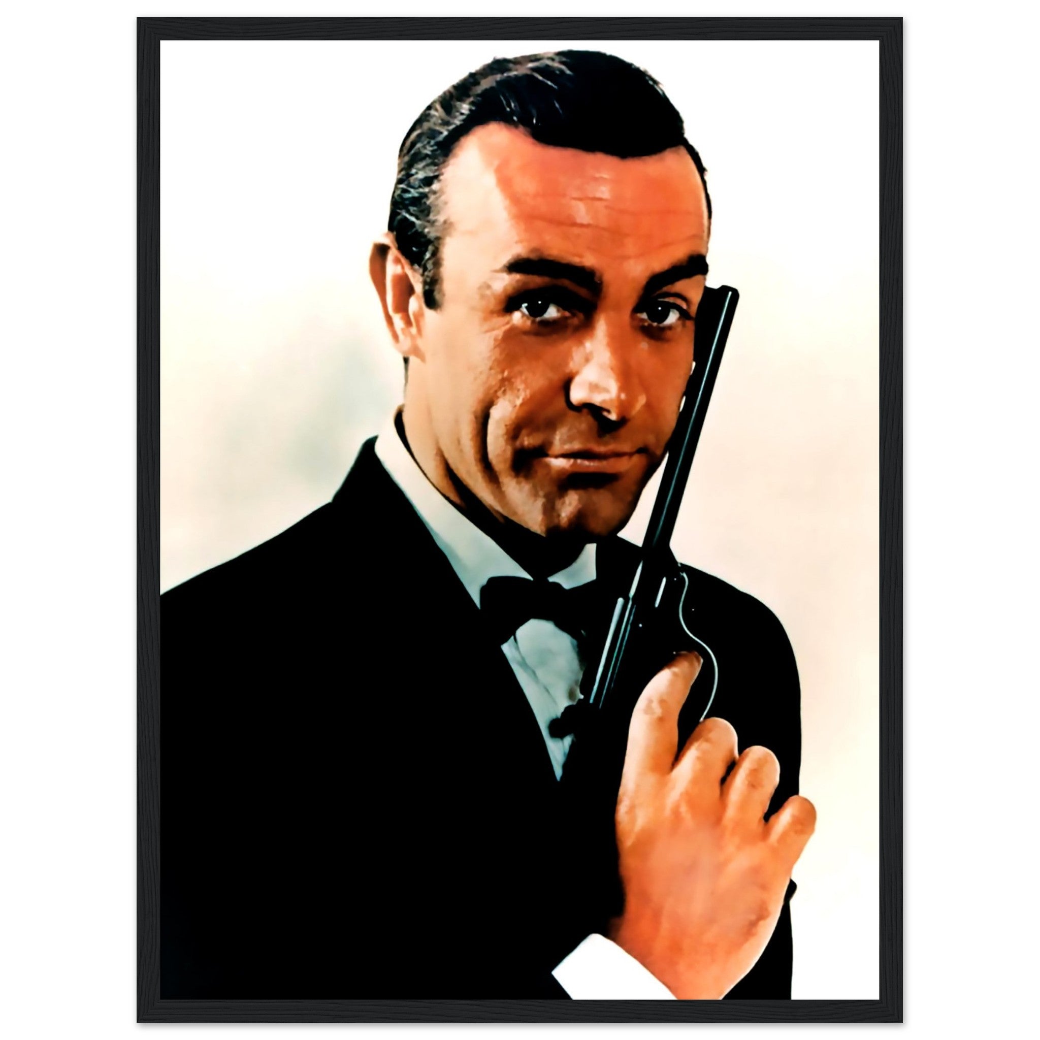 James Bond Framed, Sean Connery Handsome Actor, Vintage Photo - James Bond Framed Print - WallArtPrints4U