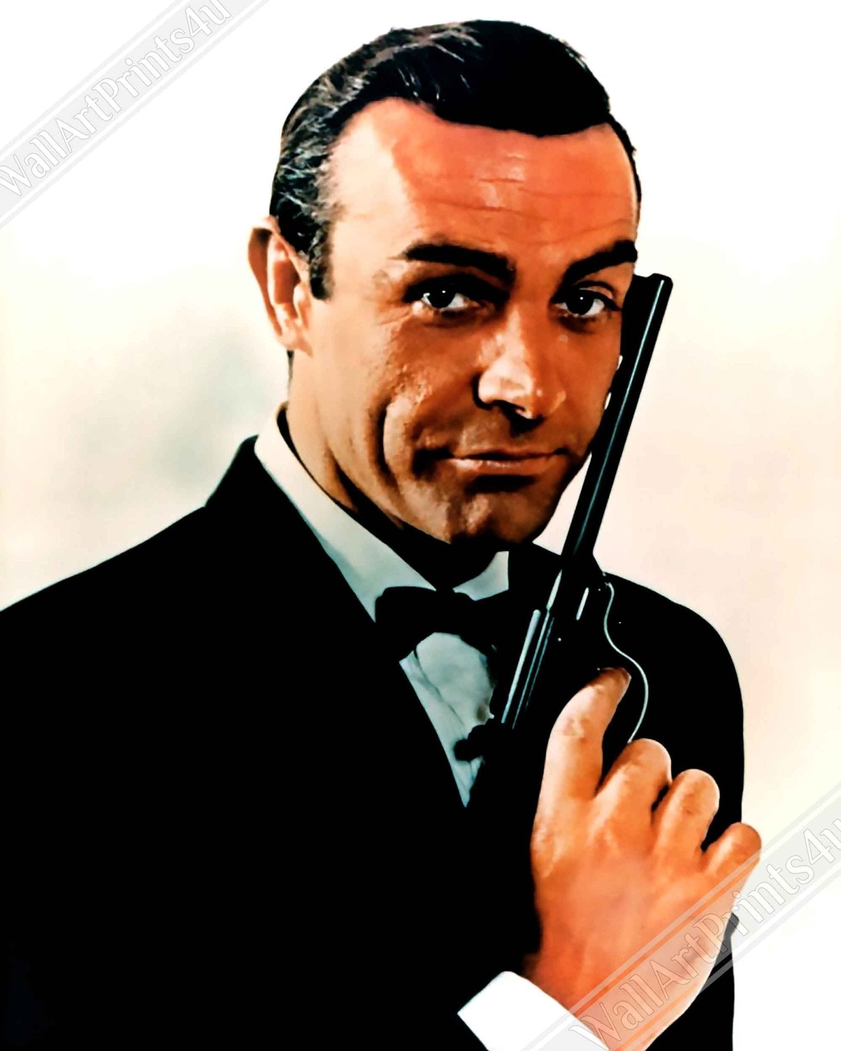 James Bond Framed, Sean Connery Handsome Actor, Vintage Photo - James Bond Framed Print - WallArtPrints4U