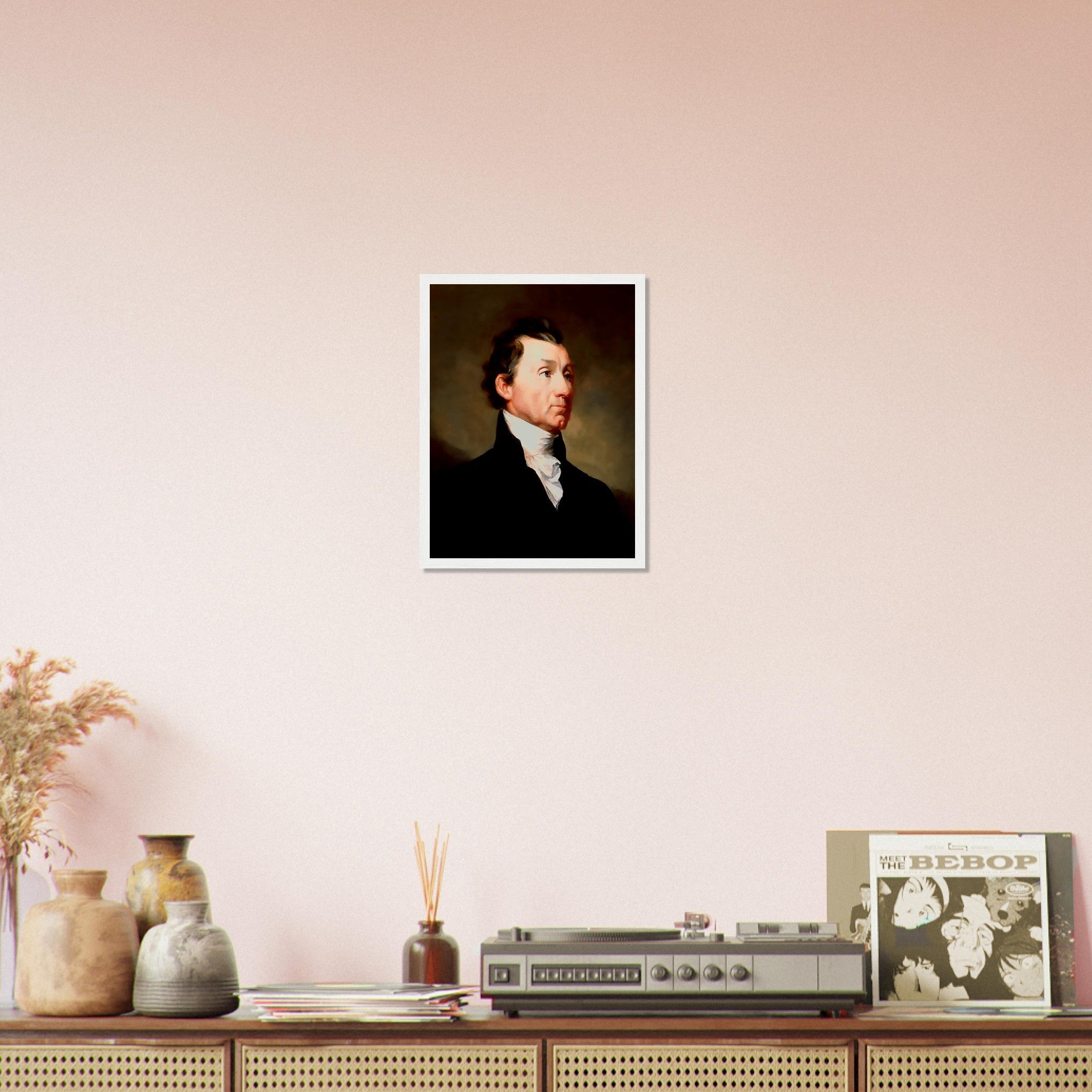 James Monroe Framed, 5th President Of Usa, Vintage Portrait - James Monroe Framed Print - WallArtPrints4U