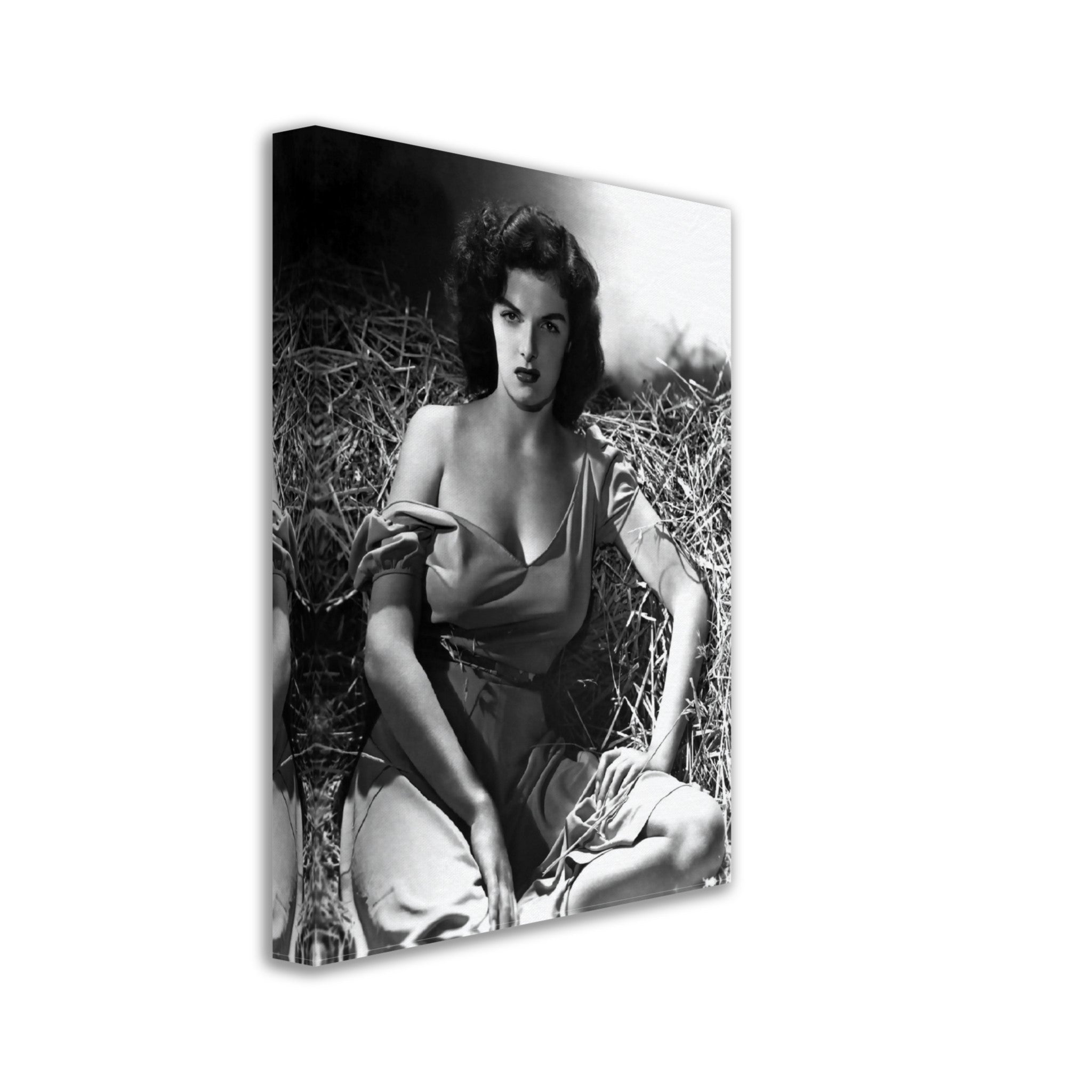Jane Russell Canvas, Gentlemen Prefer Blondes, Vintage Photo - Iconic Jane Russell Canvas Print - Hollywood Silver Screen Star - WallArtPrints4U