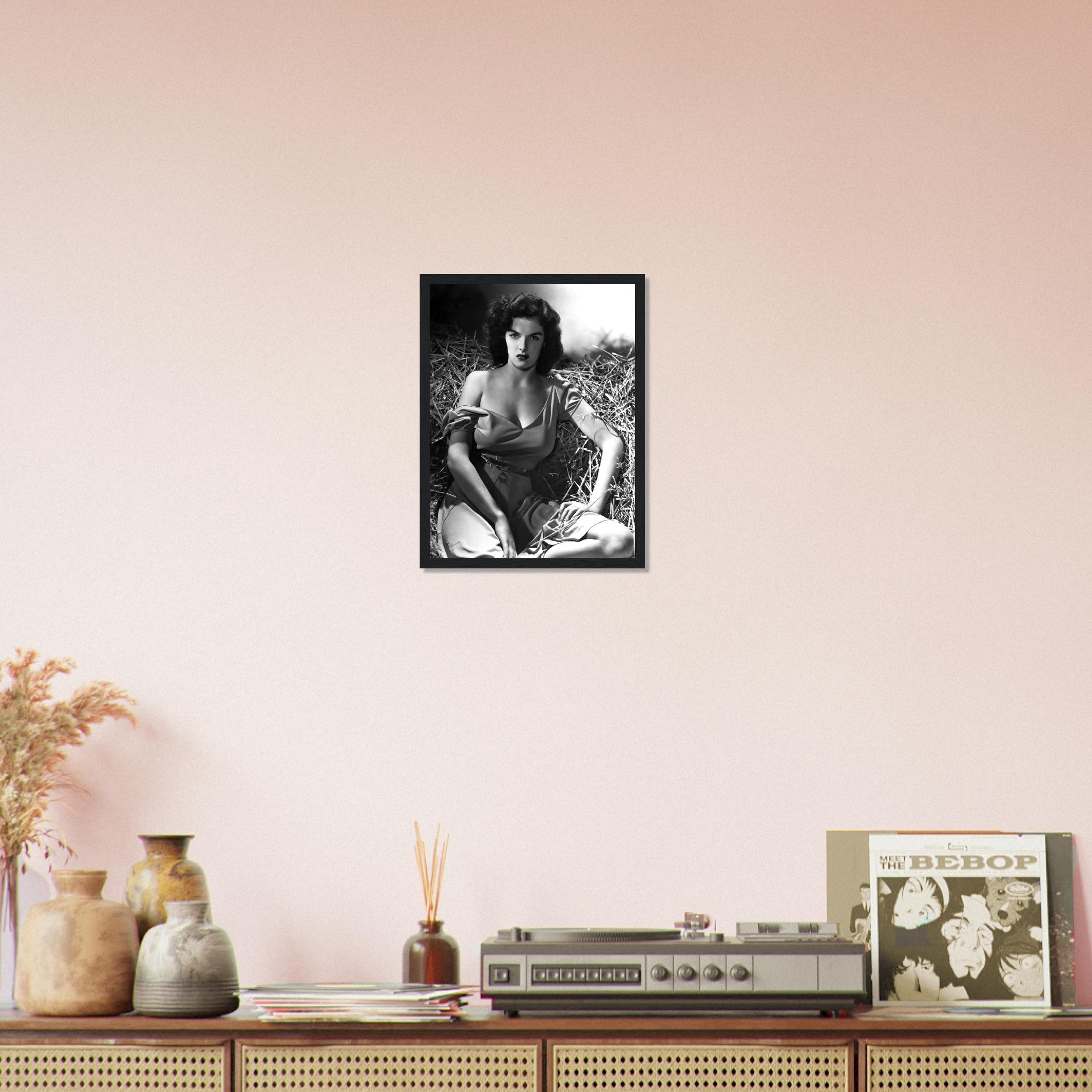 Jane Russell Framed, Gentlemen Prefer Blondes, Vintage Photo - Iconic Jane Russell Framed Print - Hollywood Silver Screen Star - WallArtPrints4U