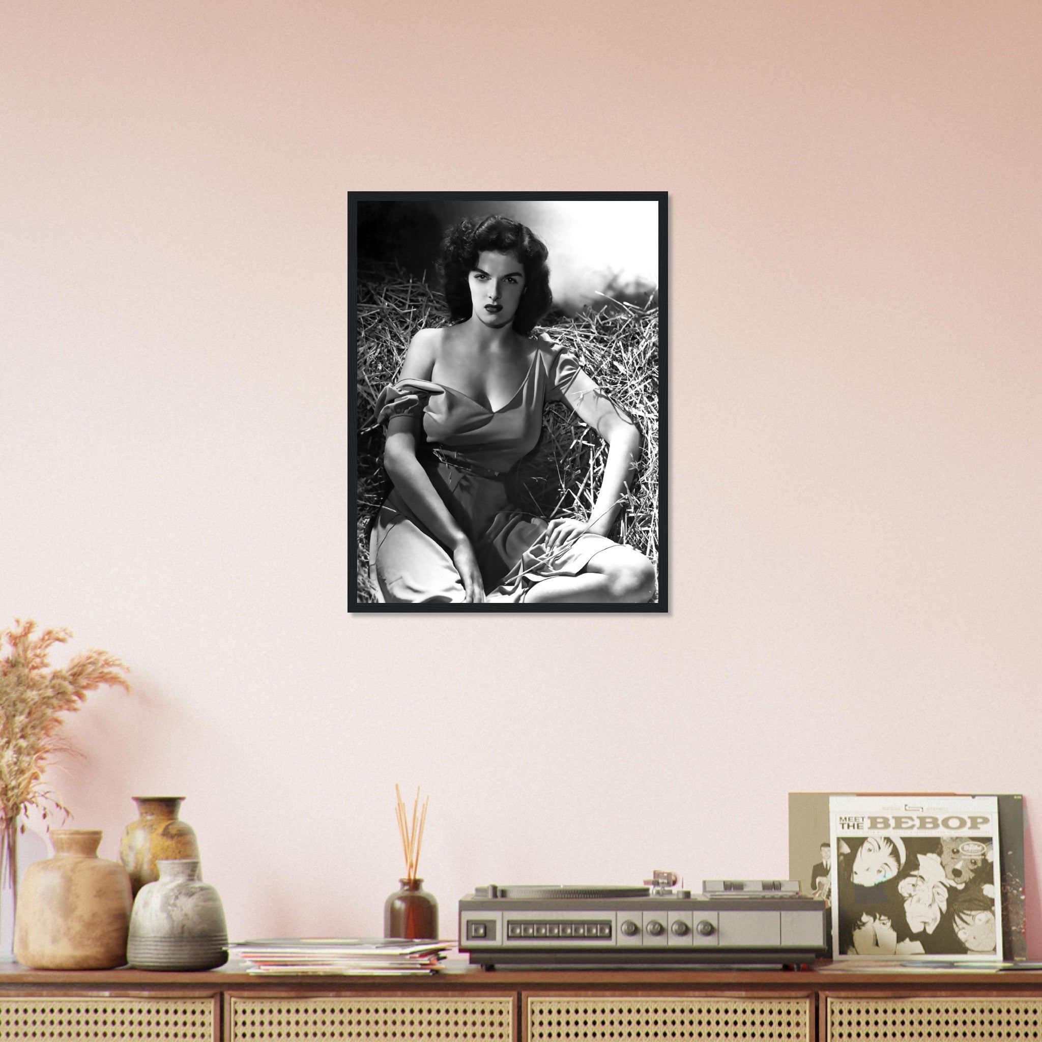 Jane Russell Framed, Gentlemen Prefer Blondes, Vintage Photo - Iconic Jane Russell Framed Print - Hollywood Silver Screen Star - WallArtPrints4U