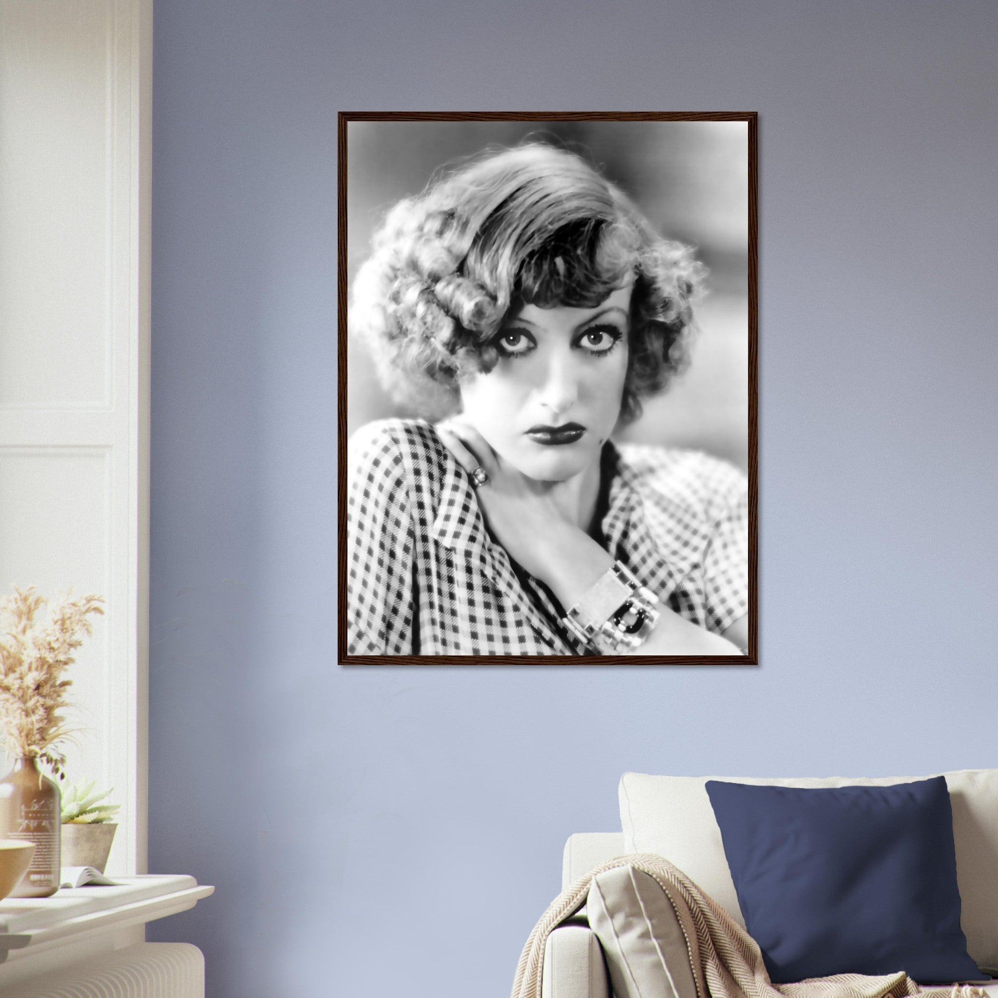 Joan Crawford Framed, Baby Jane Star, Vintage Photo - Iconic Joan Crawford Framed Print - Hollywood Silver Screen Star - WallArtPrints4U