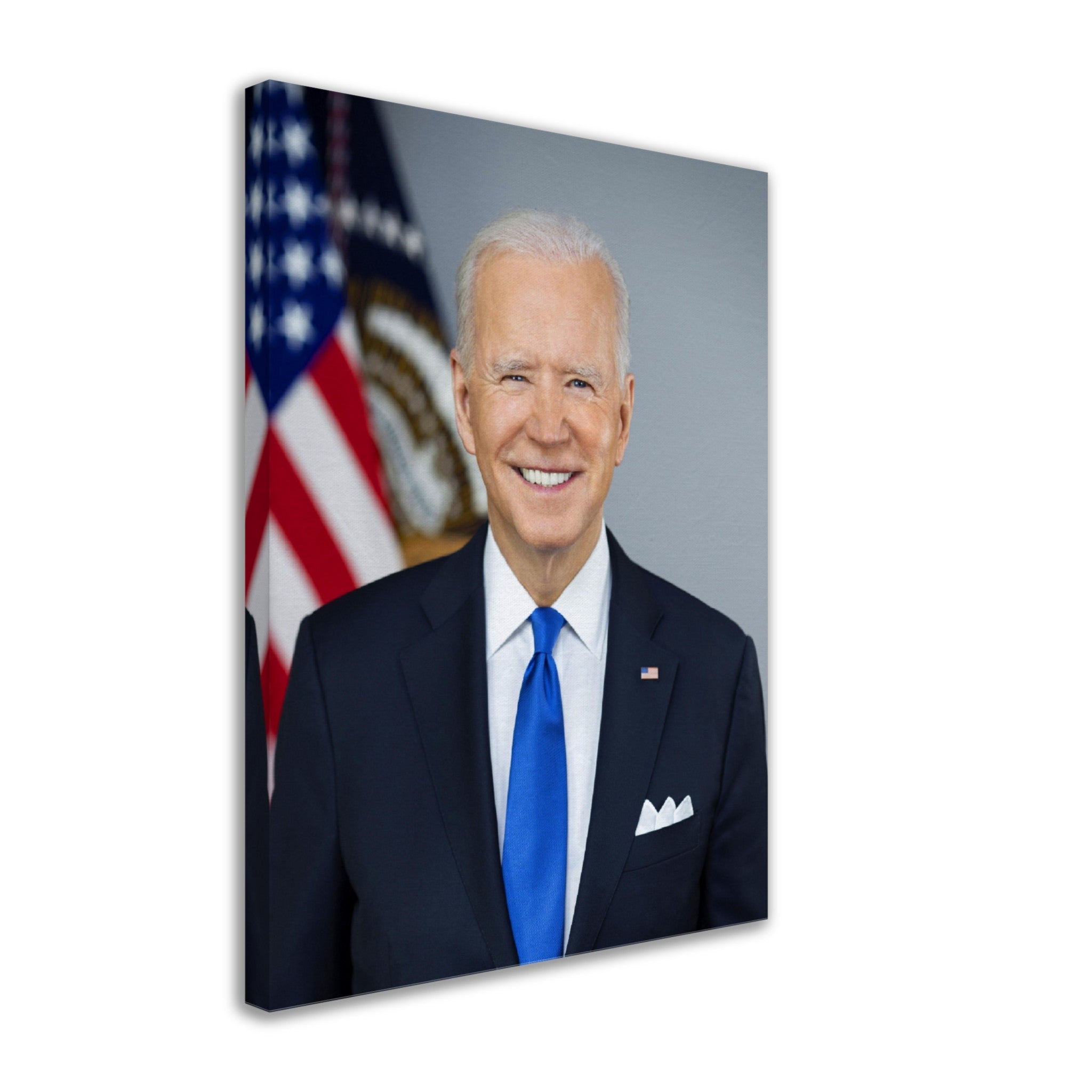 Joe Biden Canvas, 46th President Of The USA - Joe Biden Canvas Print - WallArtPrints4U