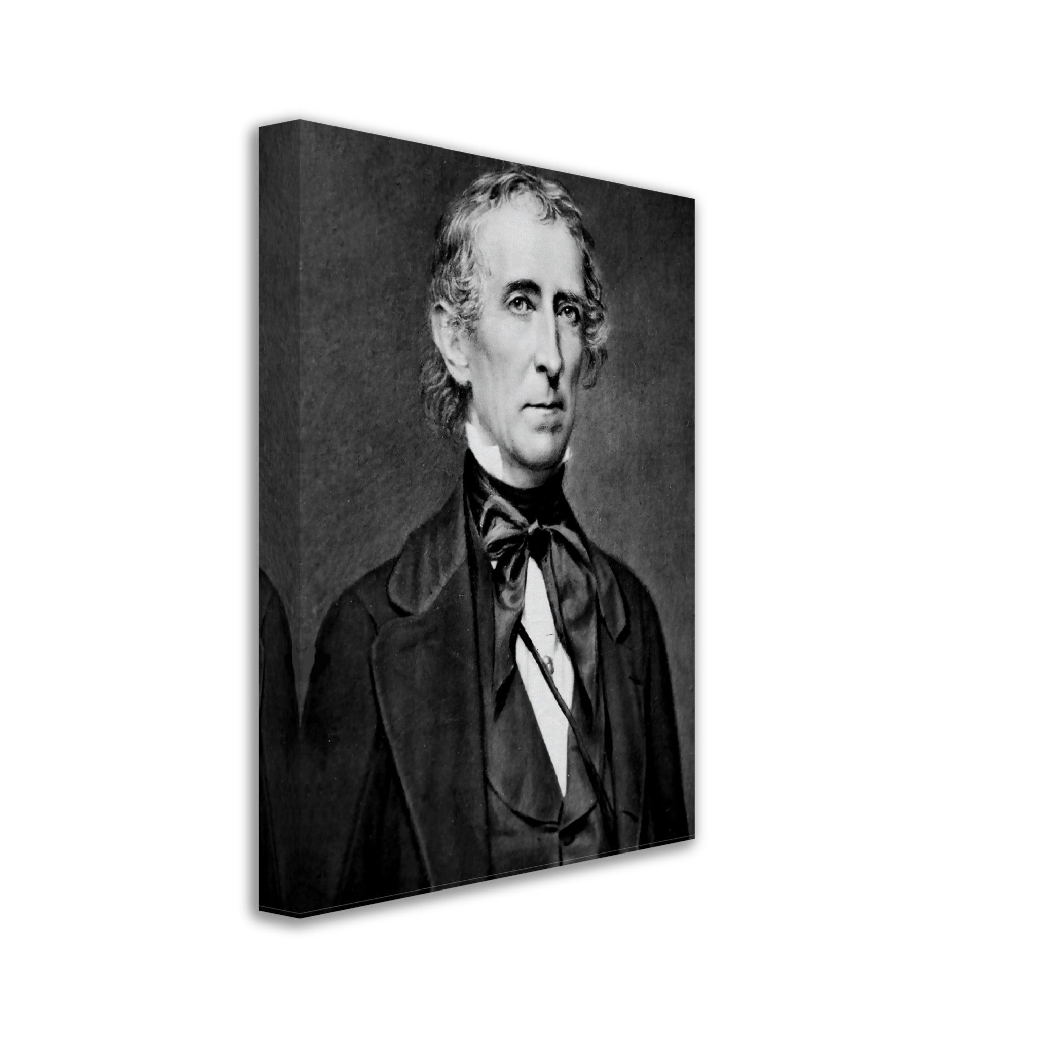 John Tyler Canvas, 10th President Of Usa, Vintage Portrait - John Tyler Canvas Print - WallArtPrints4U