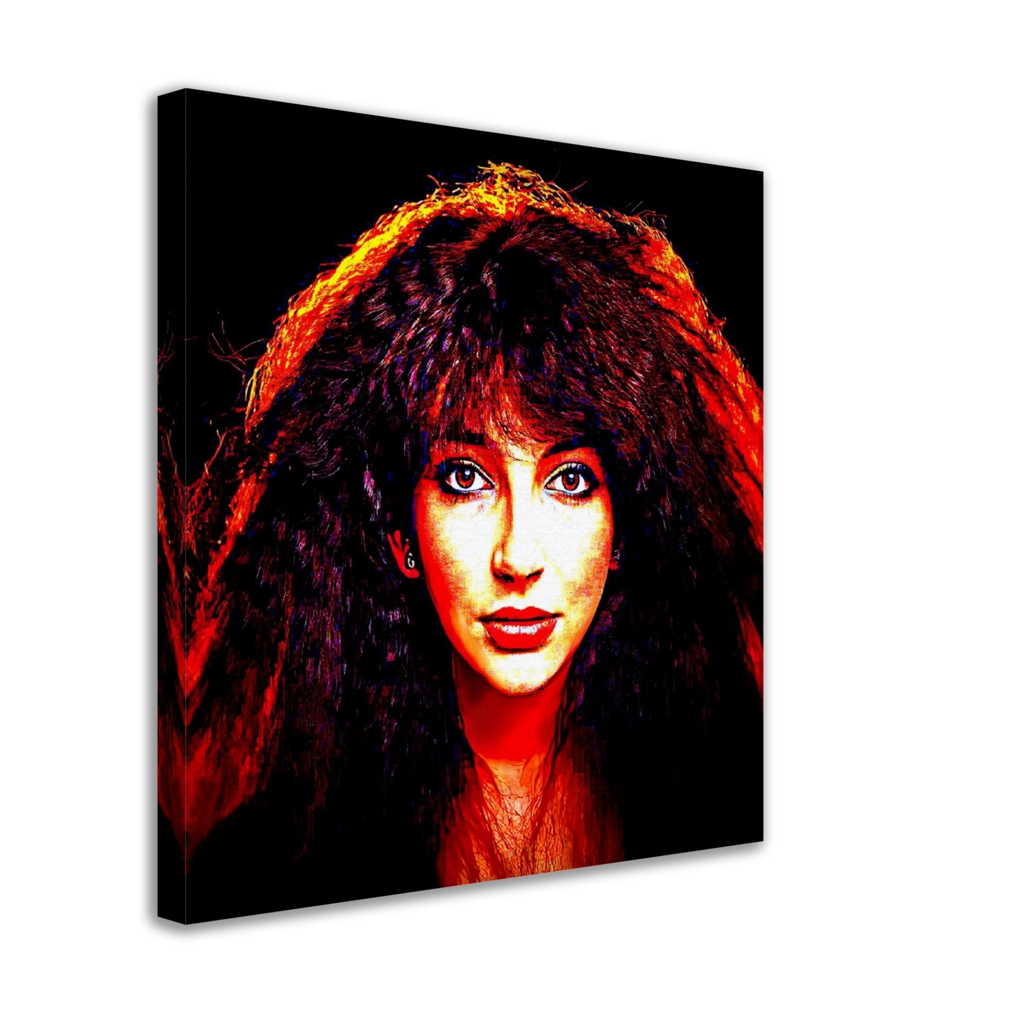 Kate Bush Canvas, Vintage Kate Bush 1978 - Kate Bush Canvas Print - WallArtPrints4U