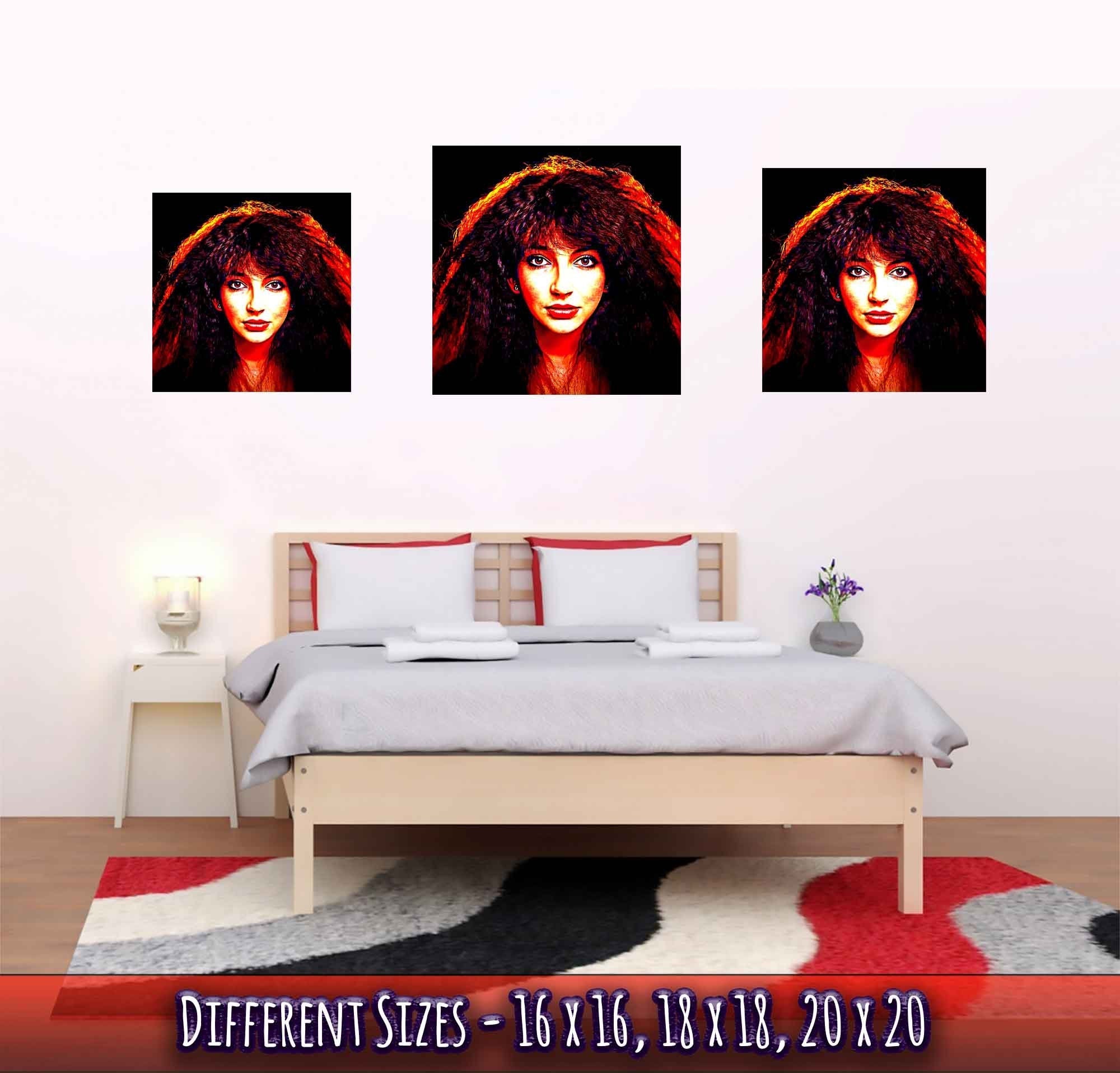 Kate Bush Poster, Vintage Kate Bush 1978 - Kate Bush Print - WallArtPrints4U