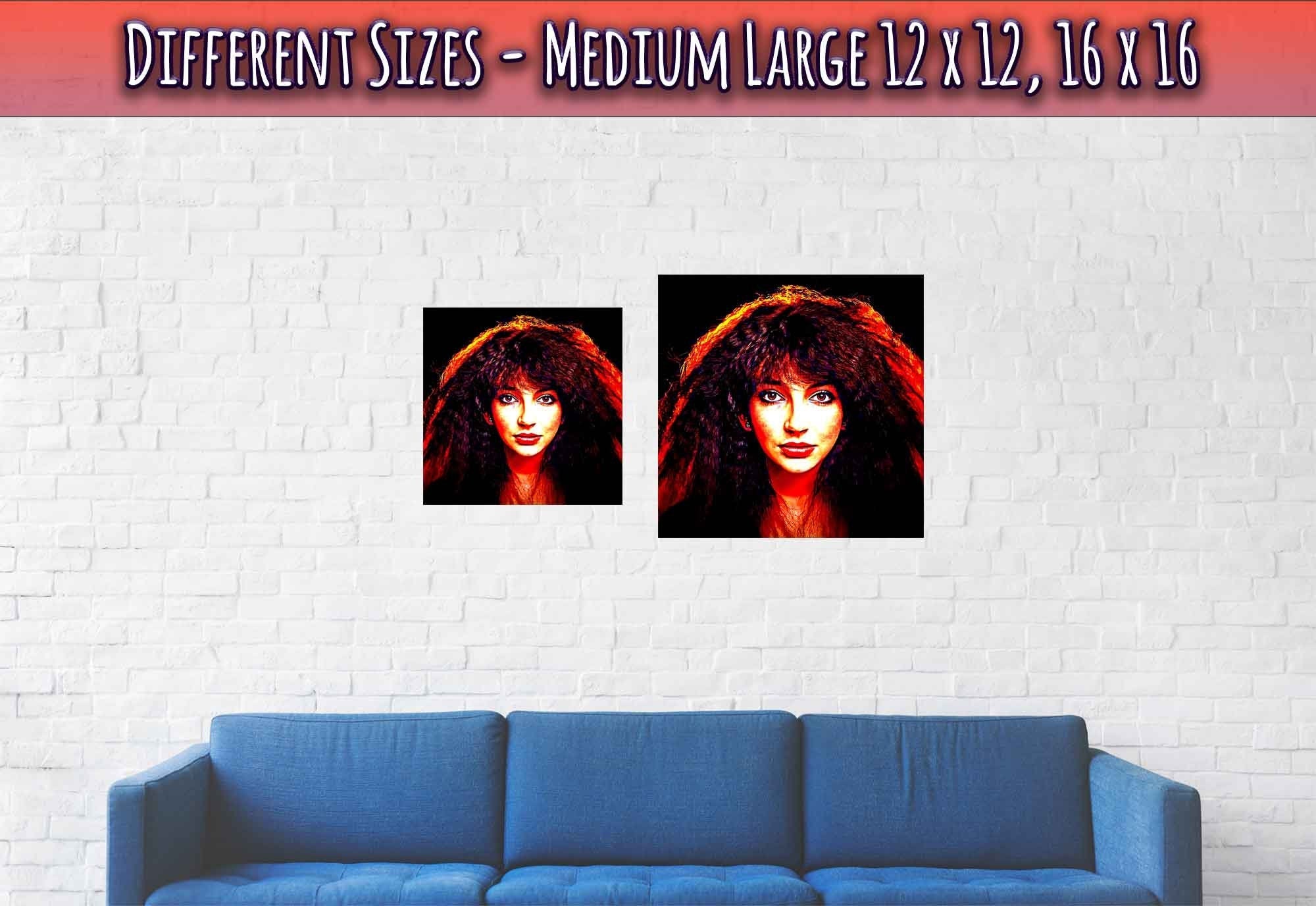 Kate Bush Poster, Vintage Kate Bush 1978 - Kate Bush Print - WallArtPrints4U