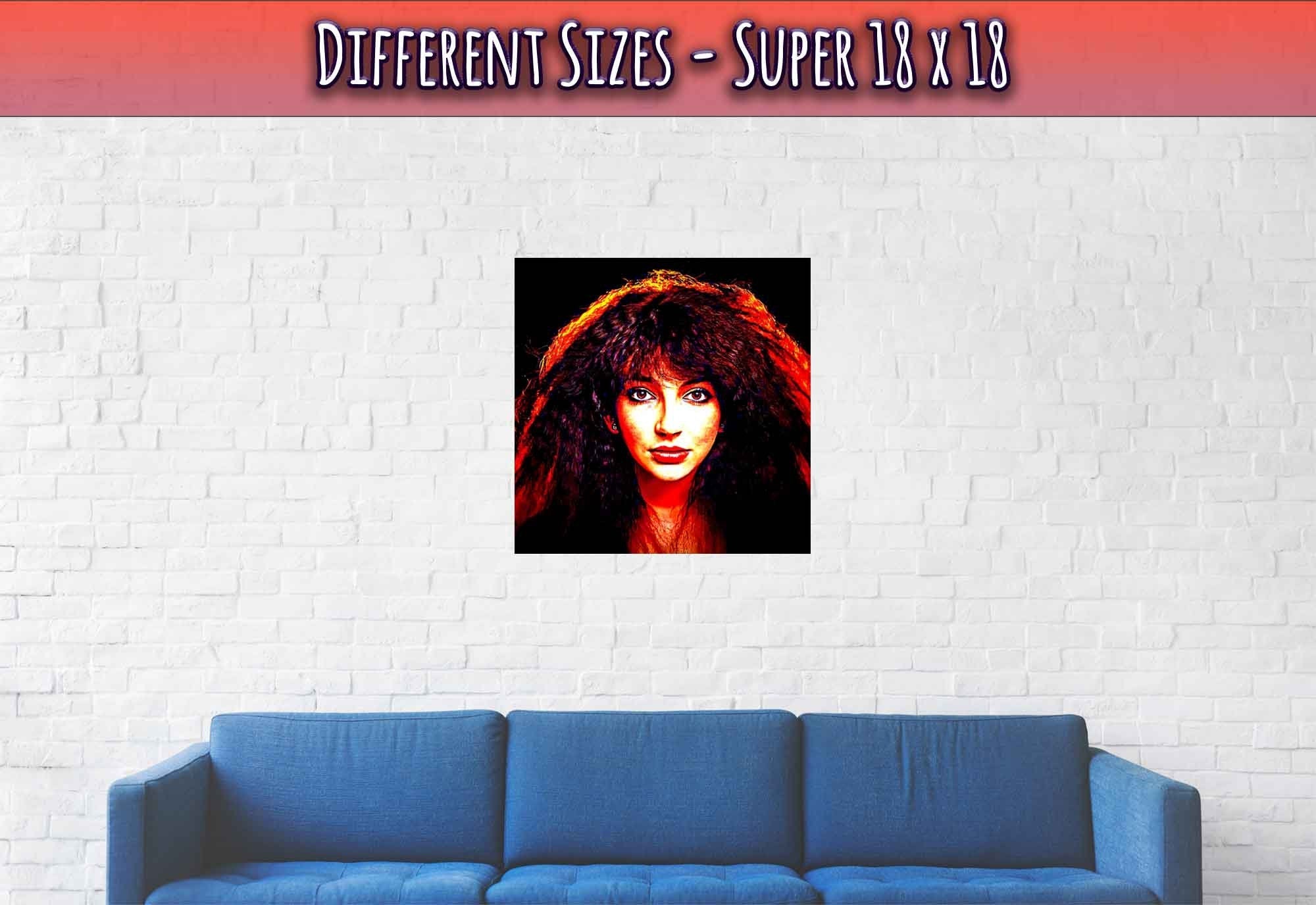 Kate Bush Poster, Vintage Kate Bush 1978 - Kate Bush Print - WallArtPrints4U