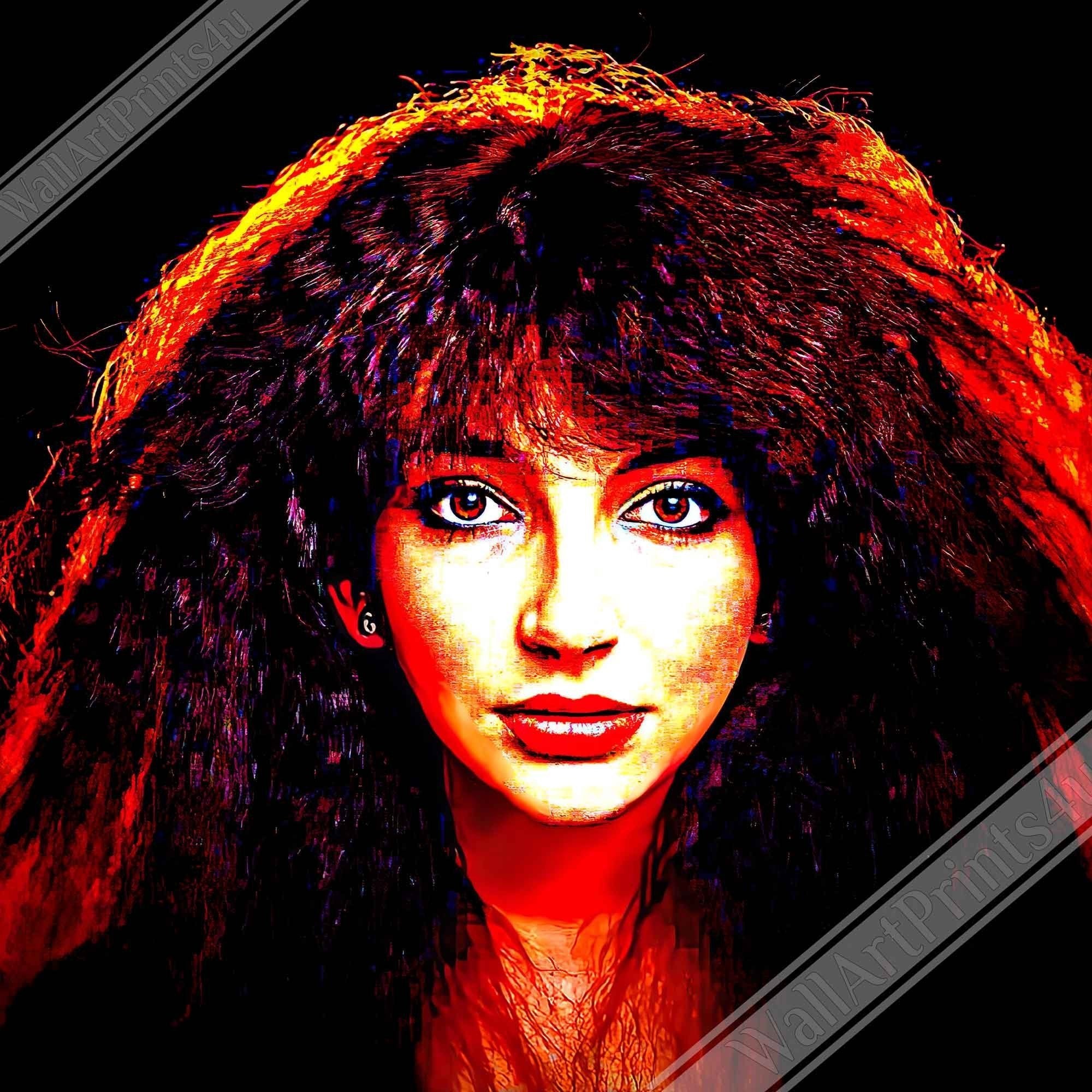 Kate Bush Poster, Vintage Kate Bush 1978 - Kate Bush Print - WallArtPrints4U