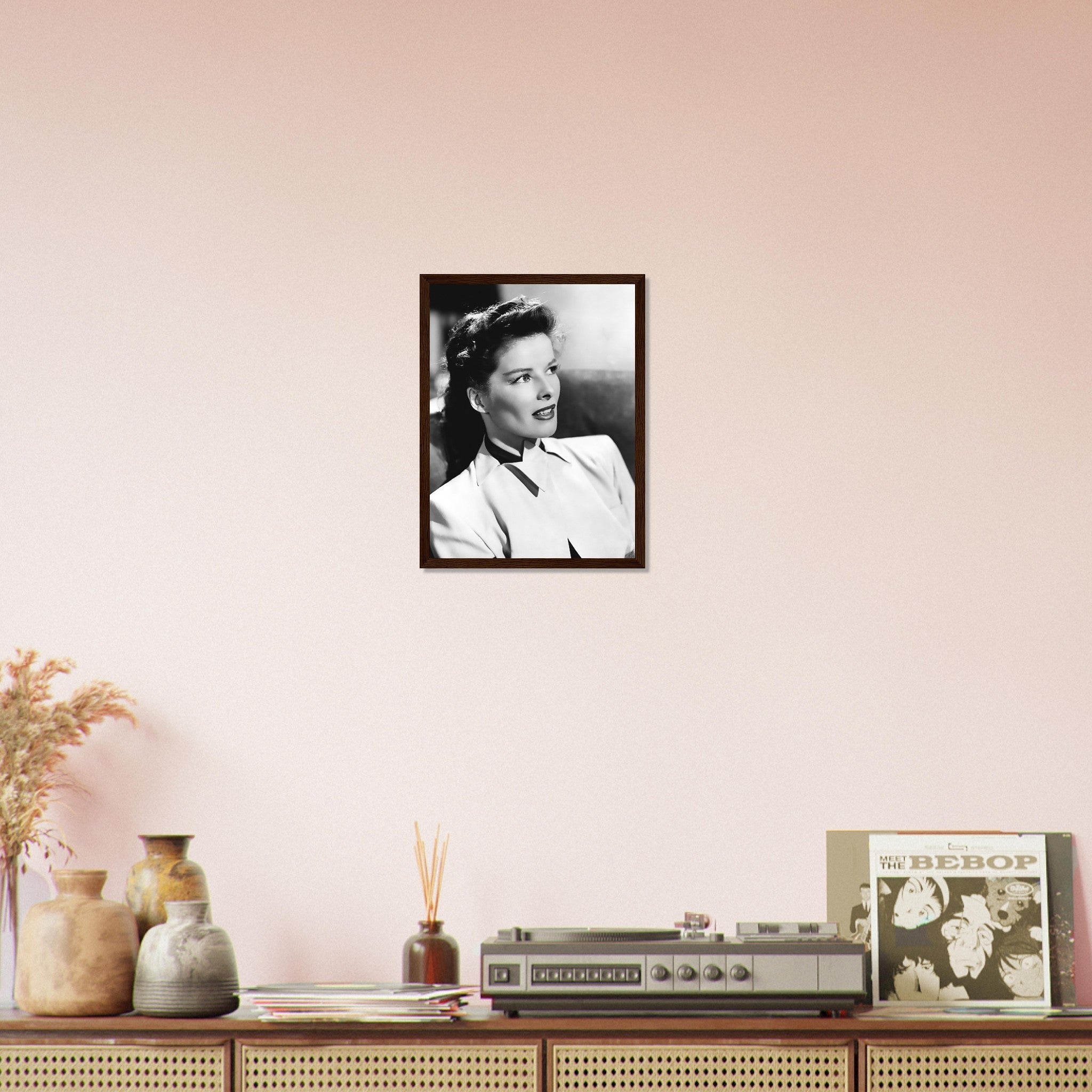 Katherine Hepburn Framed, Independent Woman Symbol, Rare Photo, Katherine Hepburn Framed Print, Silver Screen Star - WallArtPrints4U