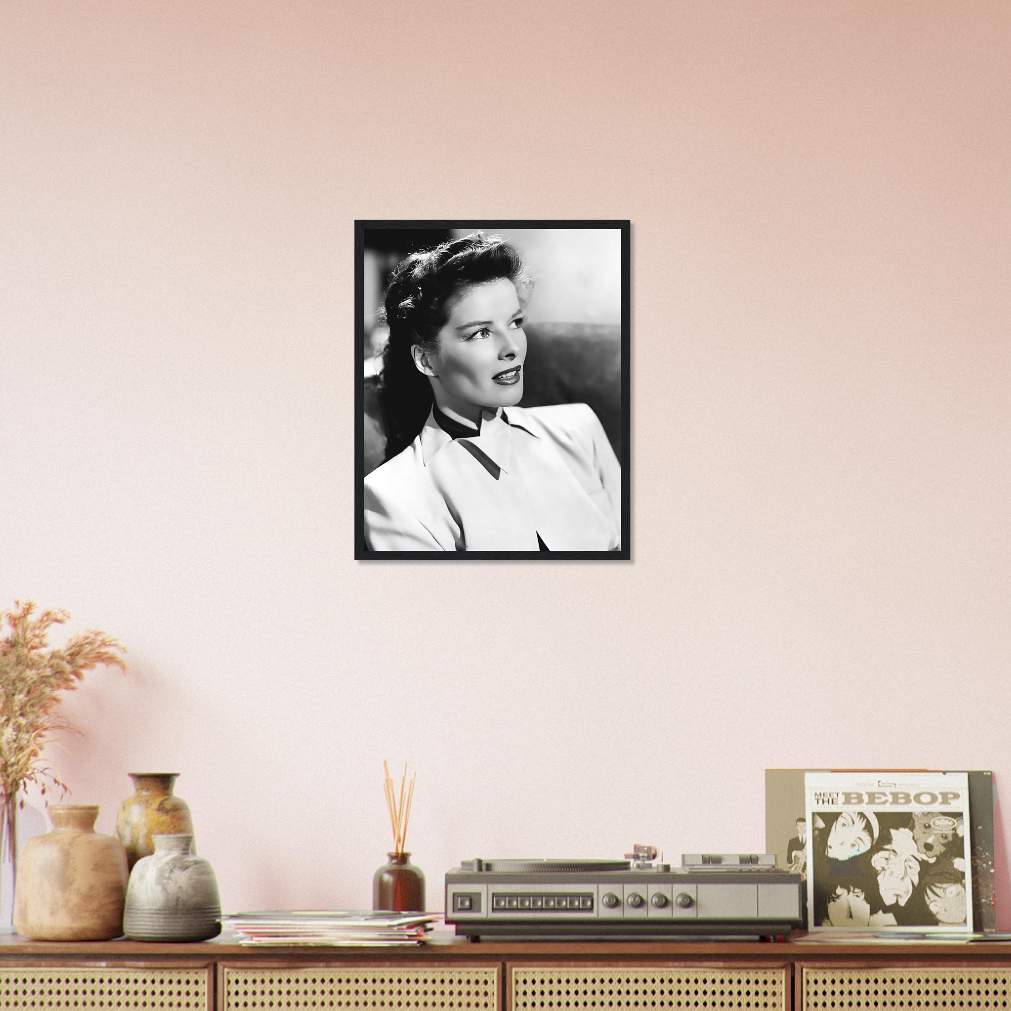 Katherine Hepburn Framed, Independent Woman Symbol, Rare Photo, Katherine Hepburn Framed Print, Silver Screen Star - WallArtPrints4U