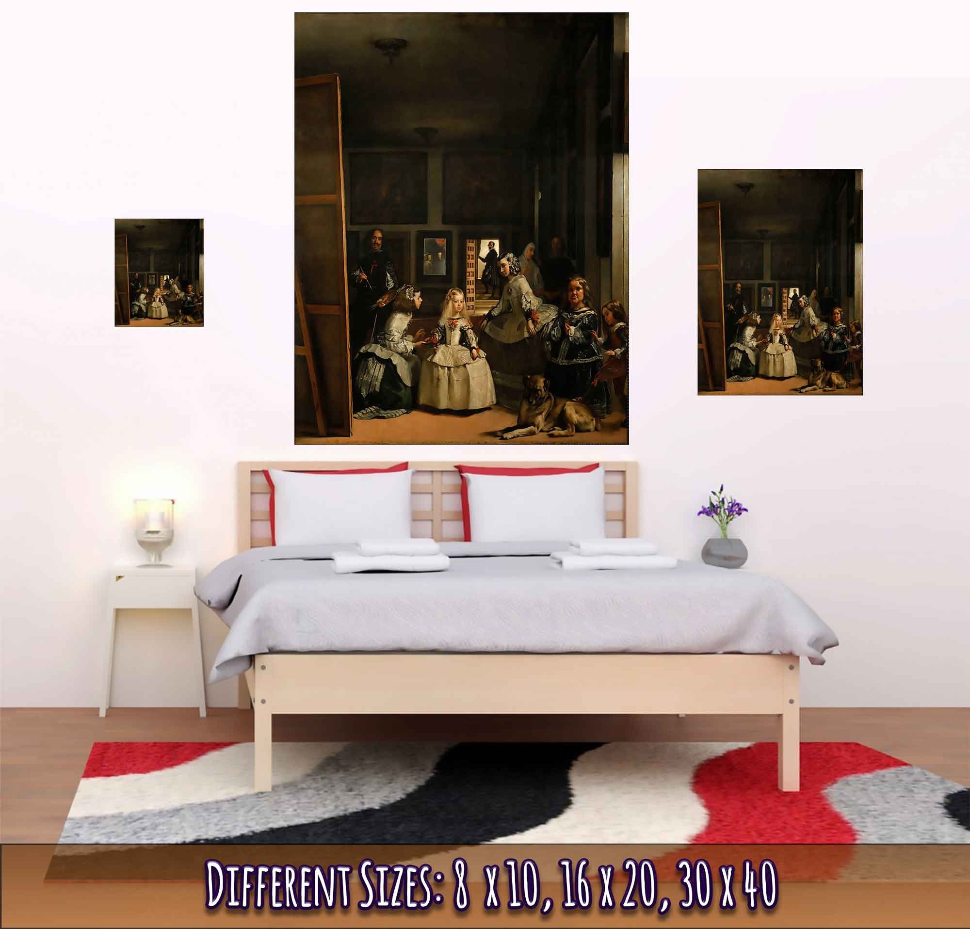 Las Meninas Poster, Diego Velaquez - Las Meninas Print - WallArtPrints4U