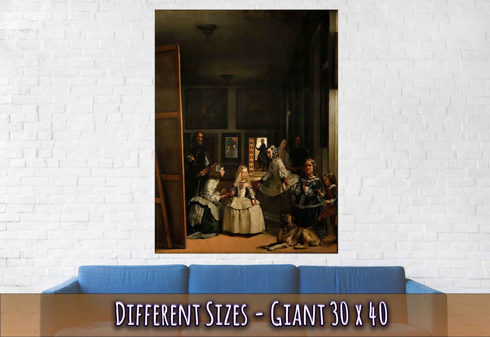 Las Meninas Poster, Diego Velaquez - Las Meninas Print - WallArtPrints4U