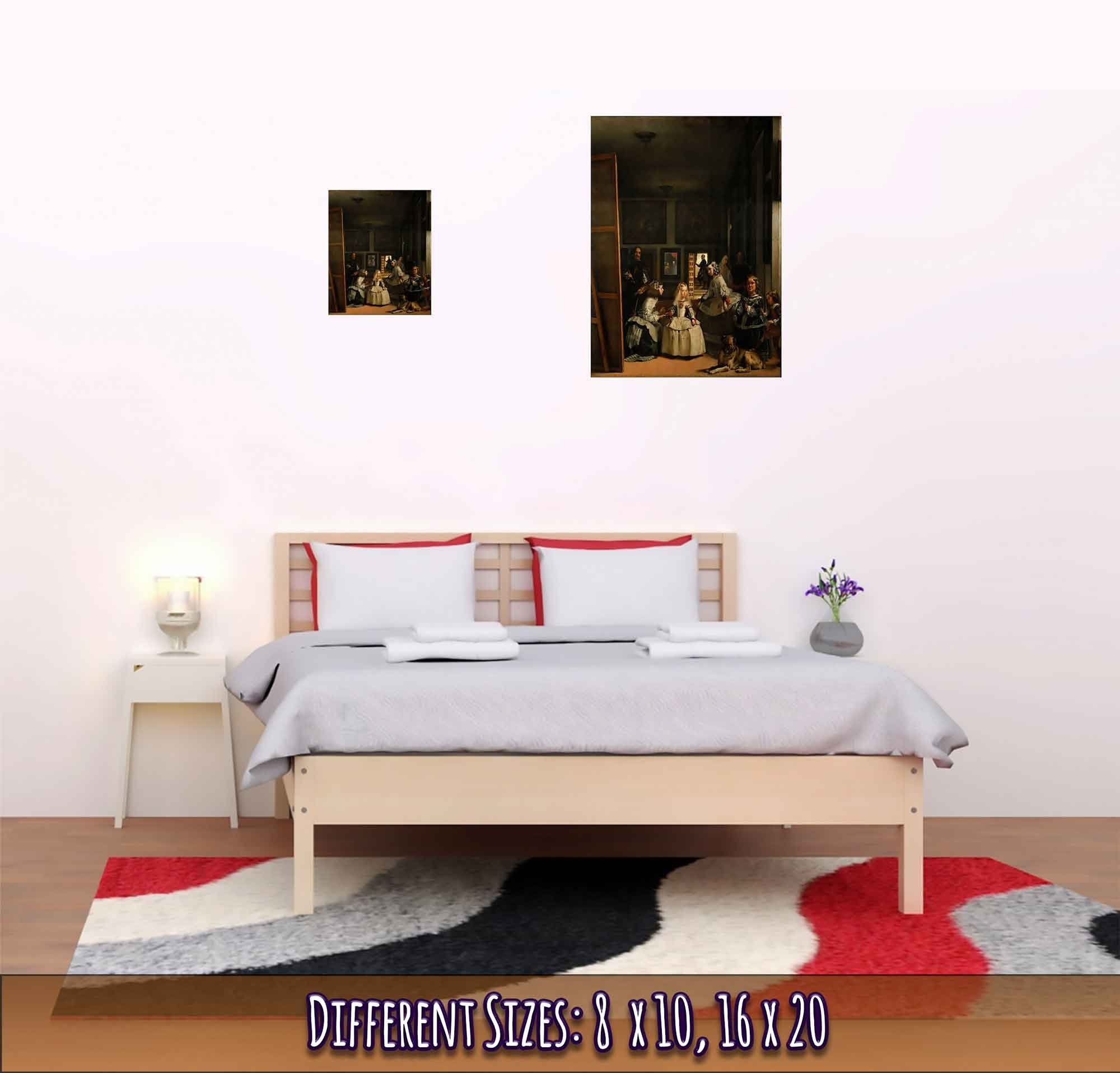 Las Meninas Poster, Diego Velaquez - Las Meninas Print - WallArtPrints4U