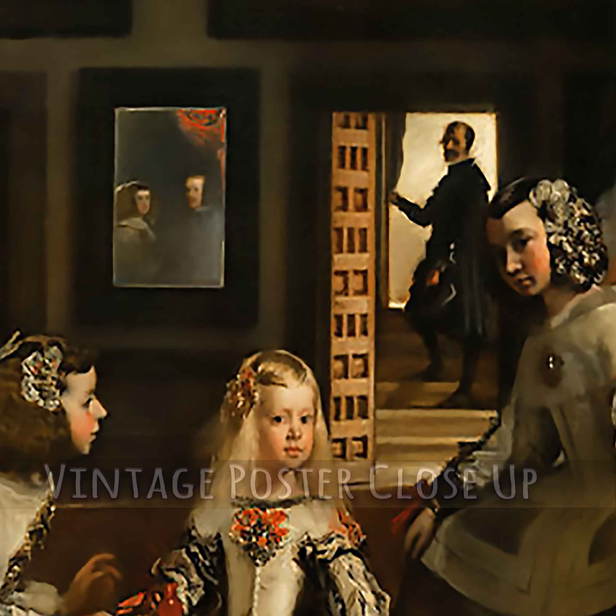 Las Meninas Poster, Diego Velaquez - Las Meninas Print - WallArtPrints4U