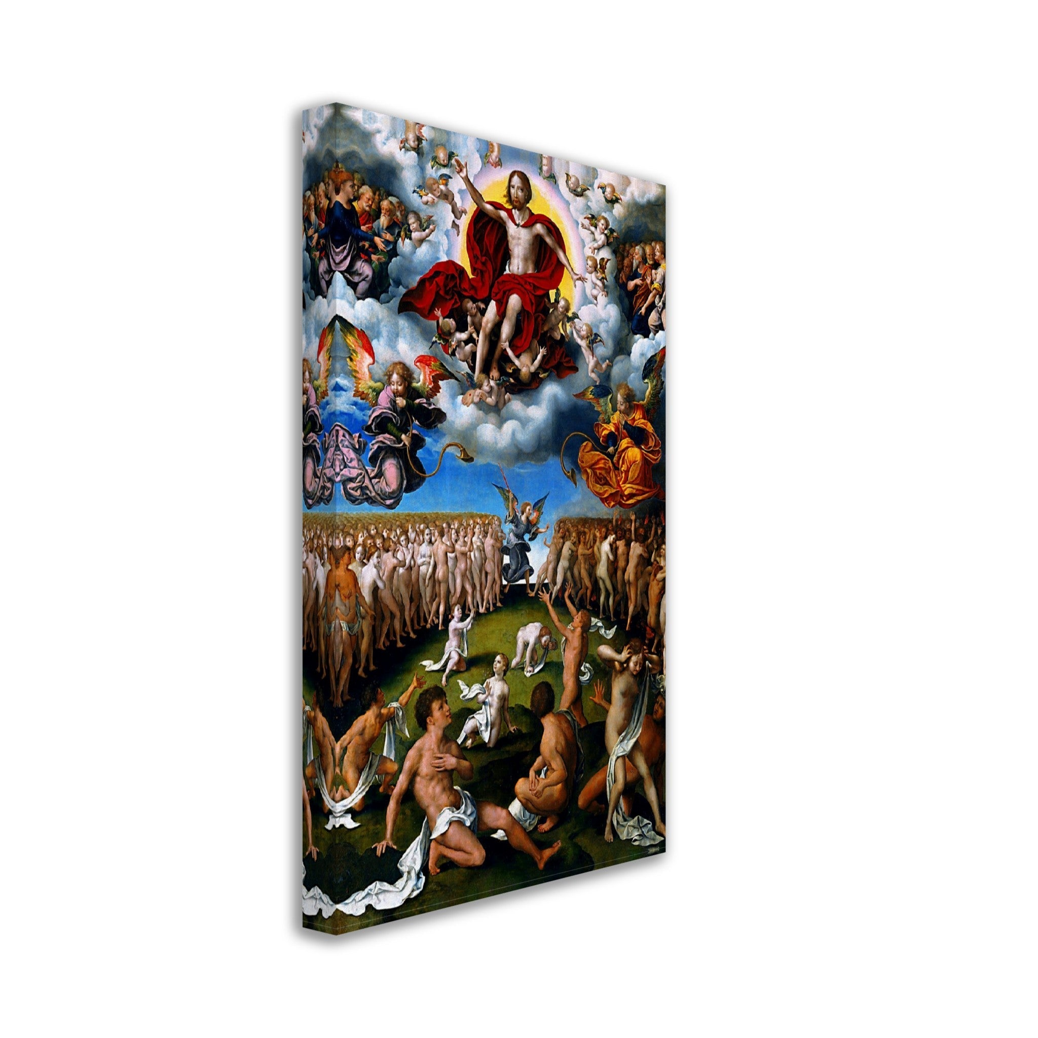 Last Judgement Canvas, Joos Van Cleve - Last Judgement Canvas Print - WallArtPrints4U