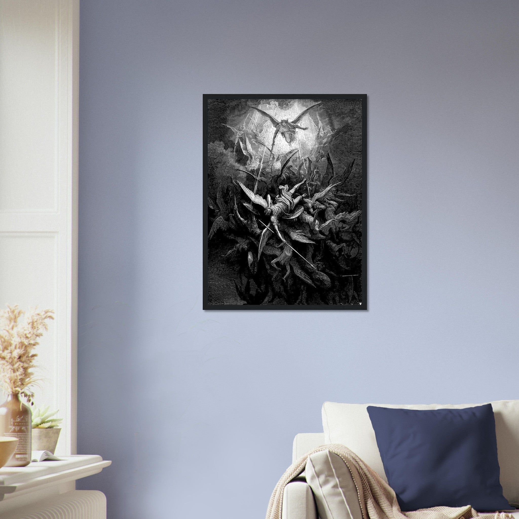 Last Judgement Framed - Gustav Dore Framed Print, - WallArtPrints4U