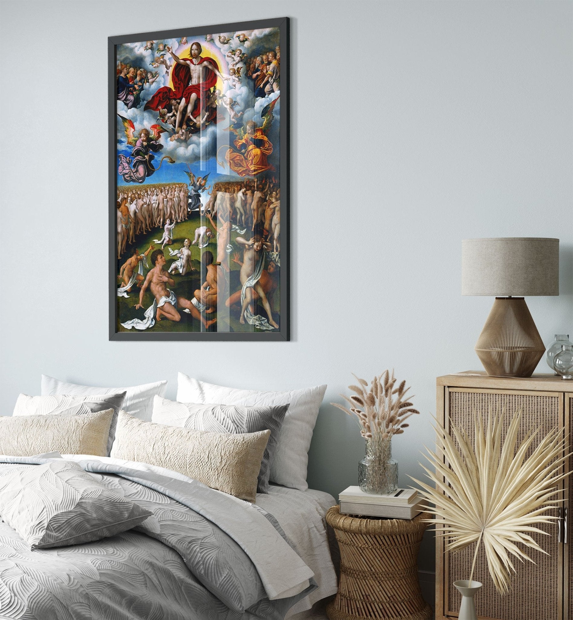 Last Judgement Framed, Joos Van Cleve - Last Judgement Framed Print - WallArtPrints4U