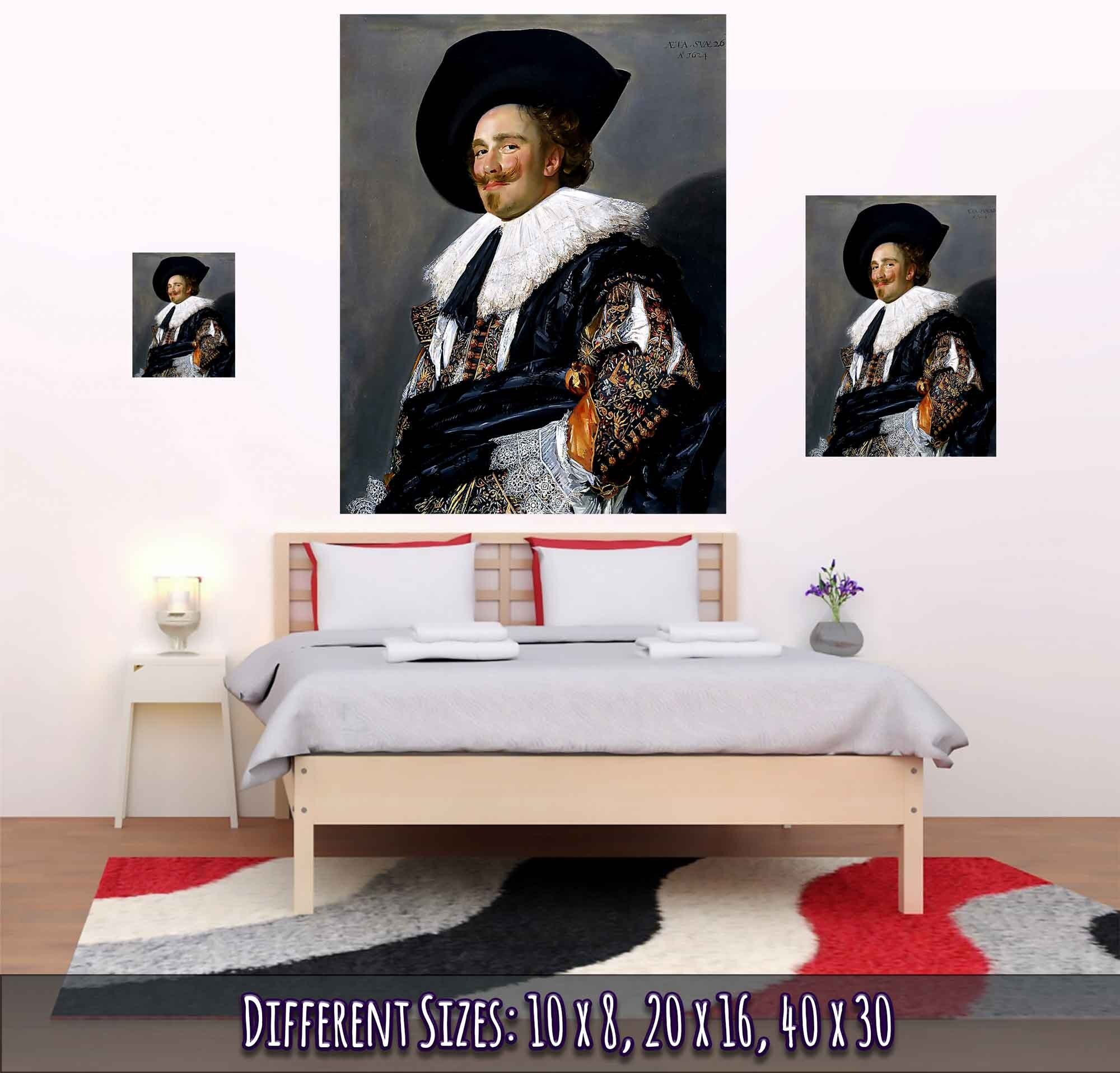 Laughing Cavalier Poster, Franz Hals - Laughing Cavalier Print - WallArtPrints4U